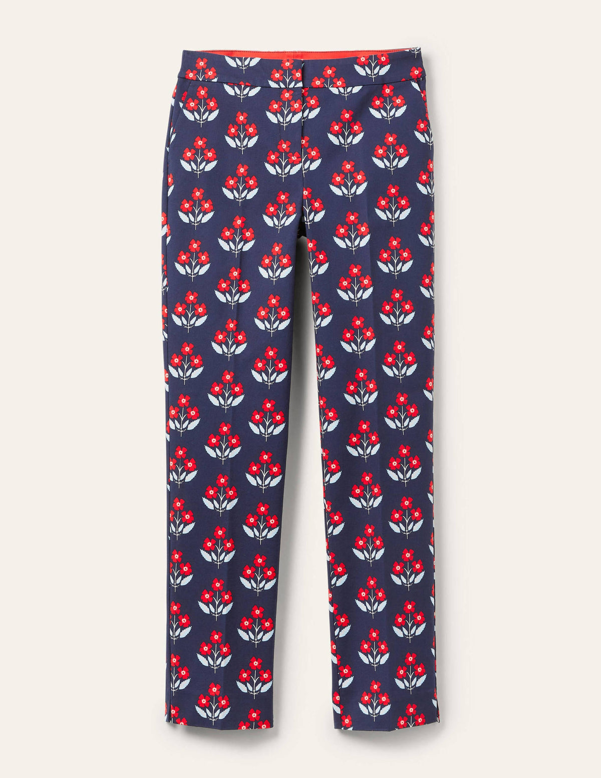 Richmond 7/8-Hose-Navy, Blütenknospen-5