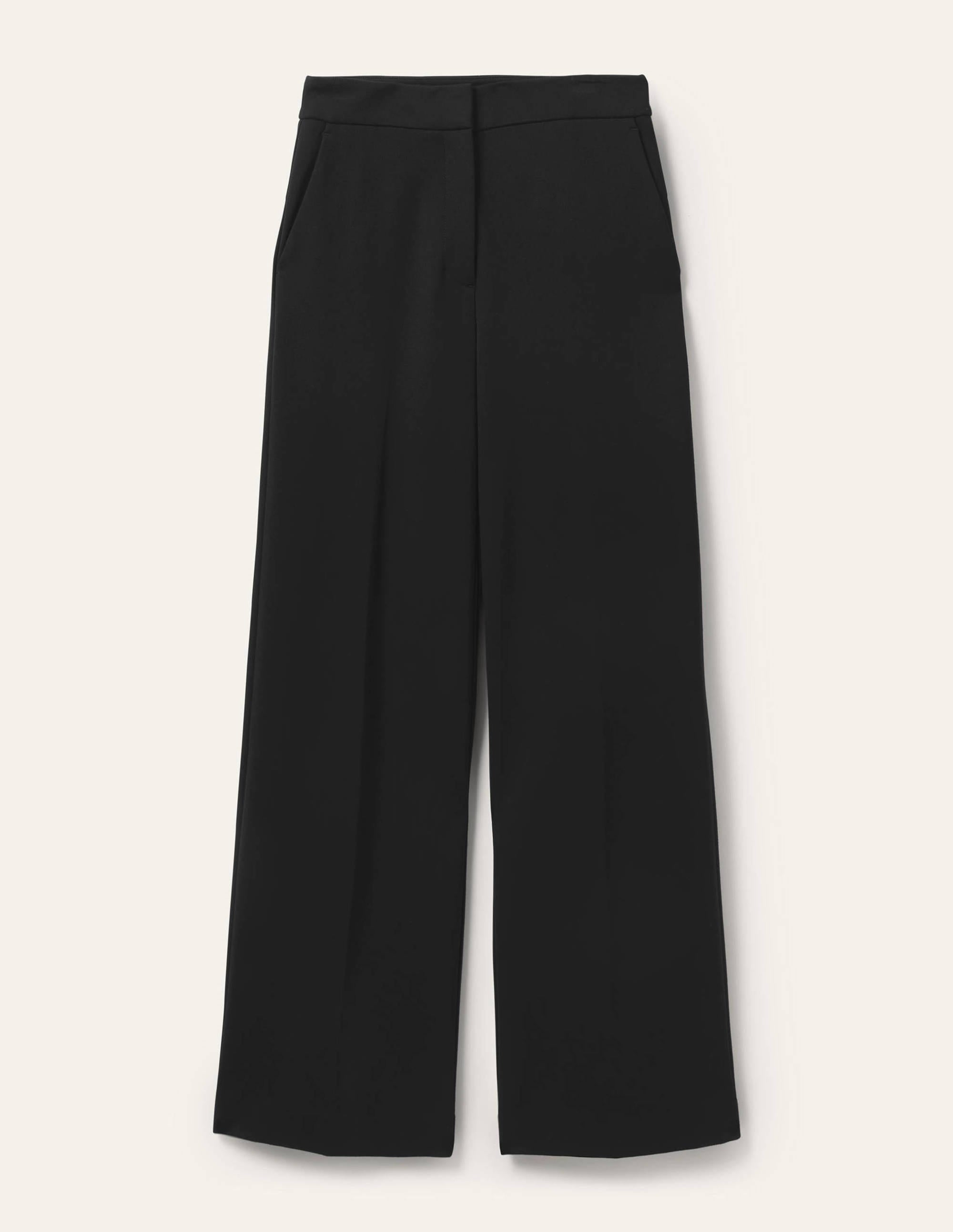 Westbourne Ponte Trousers-Black - Image 8