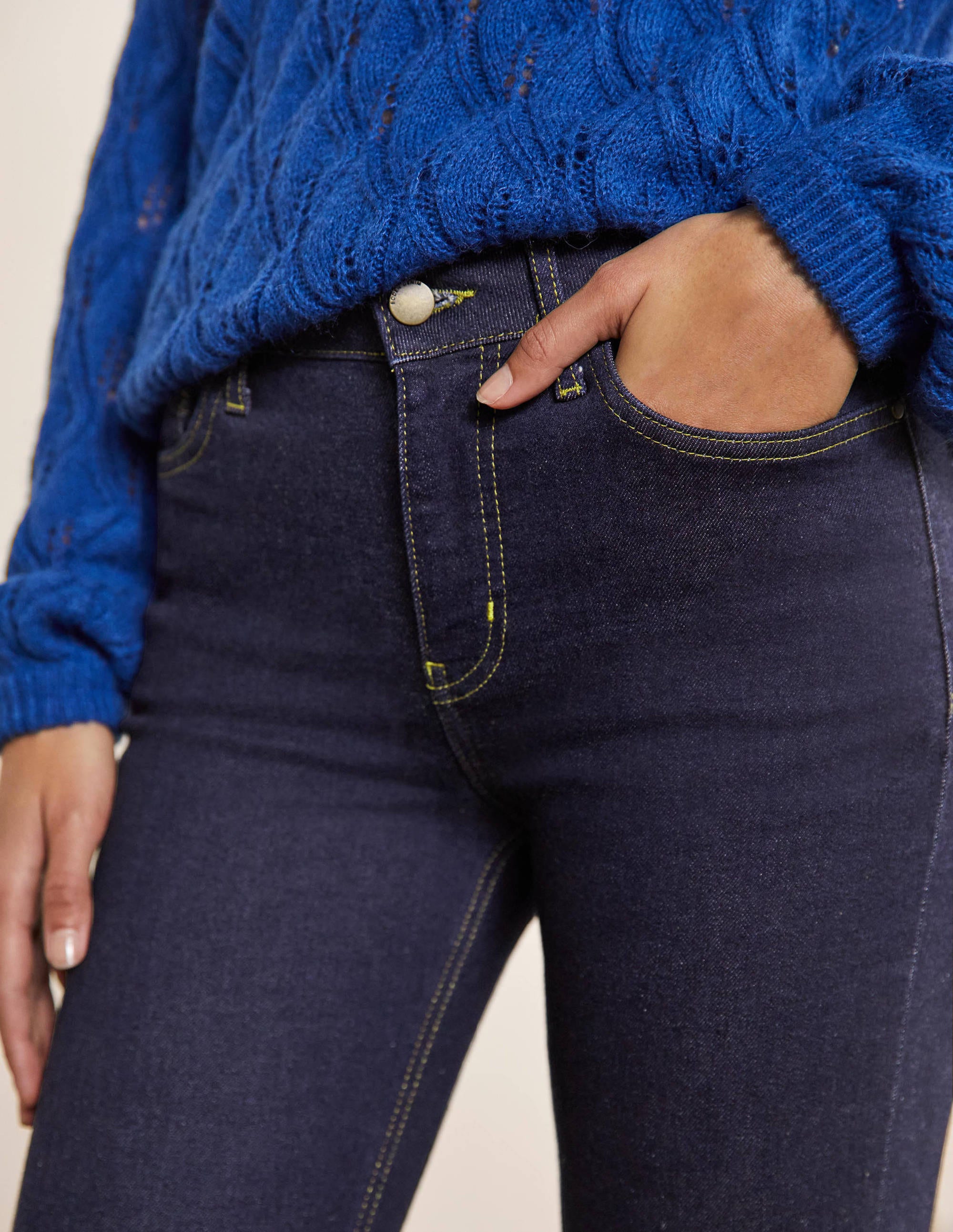 Jean slim droit-Indigo - Image 2