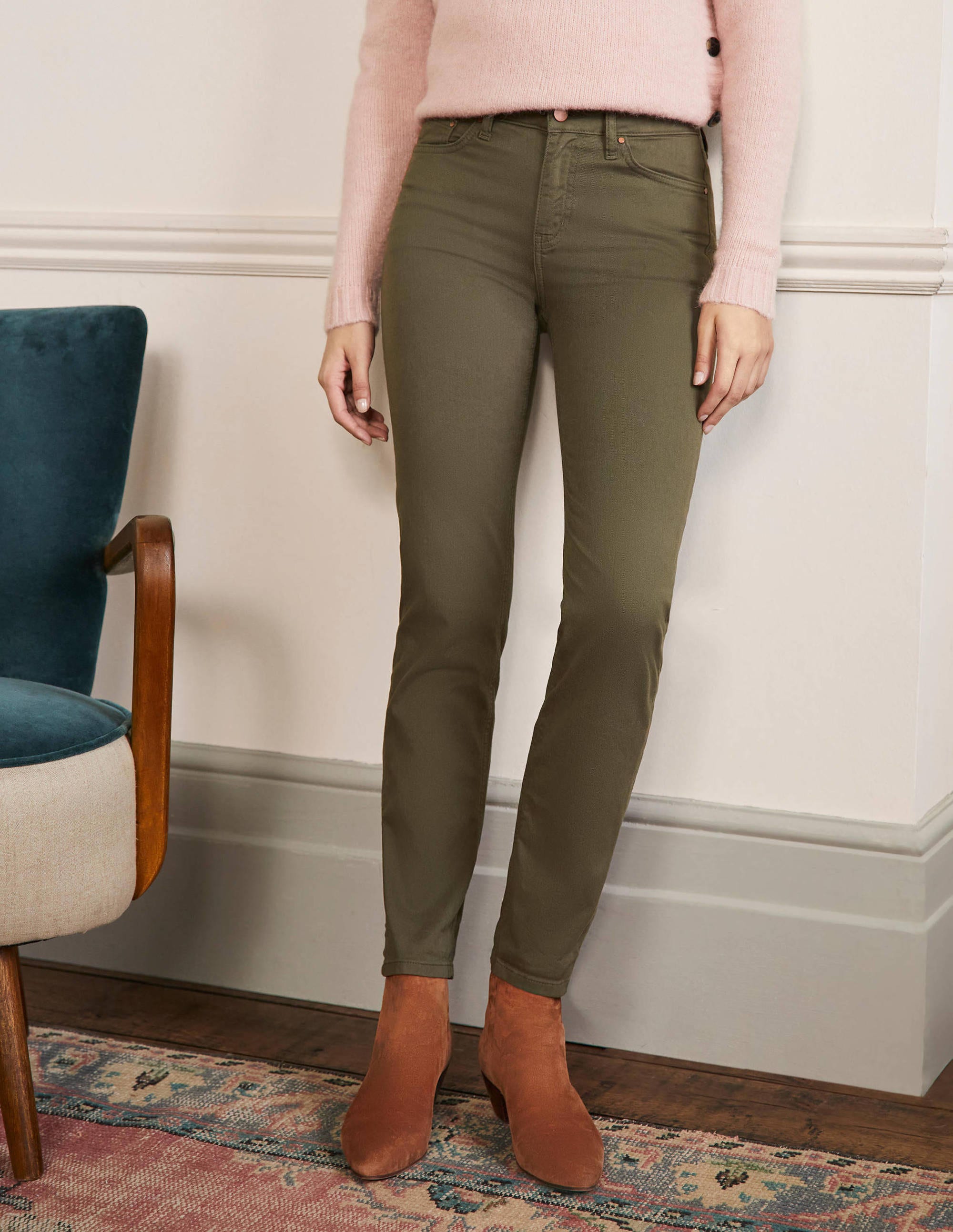 Jean slim droit-Kaki - Image 4
