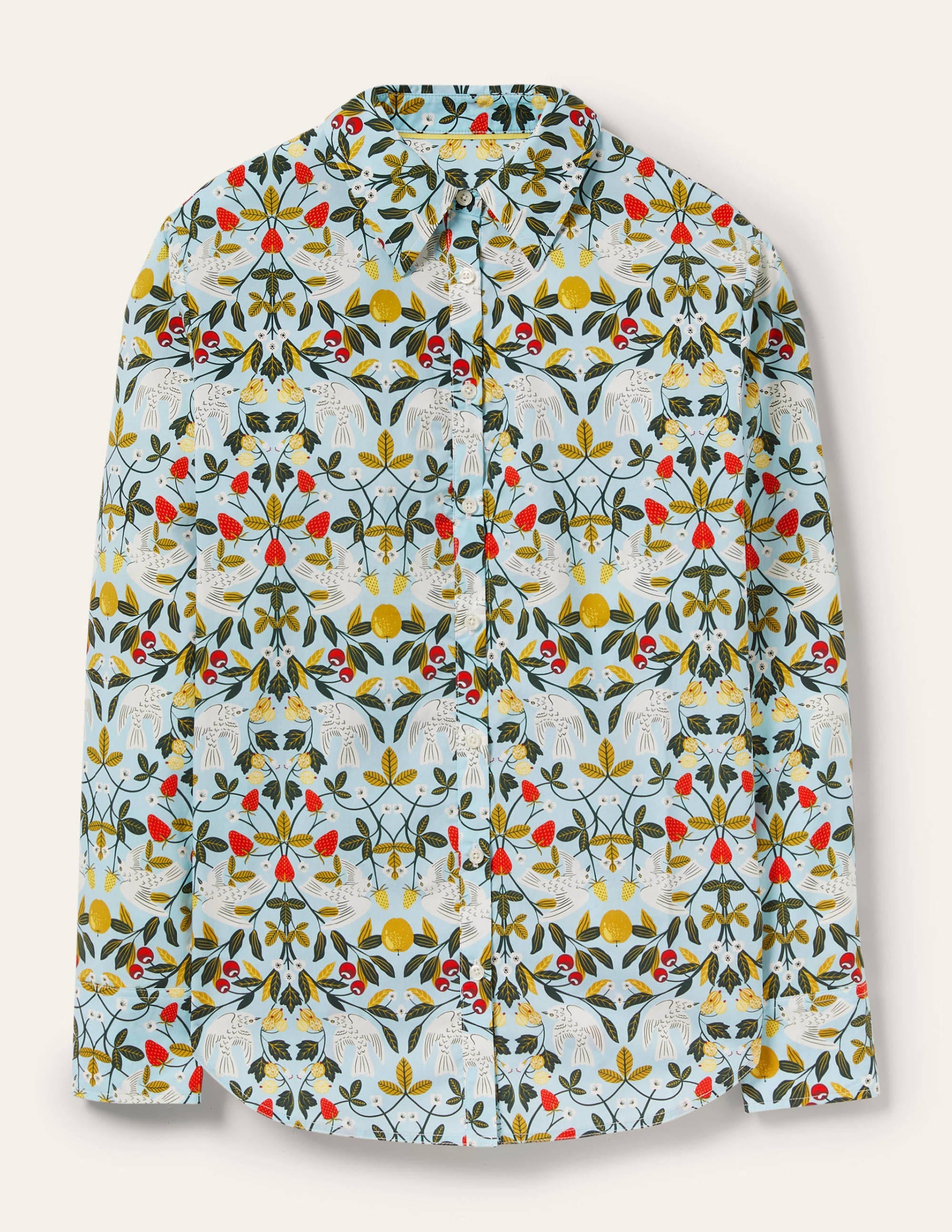 Chemise décontractée en coton-Surf, motif Bird Paradise - Image 6