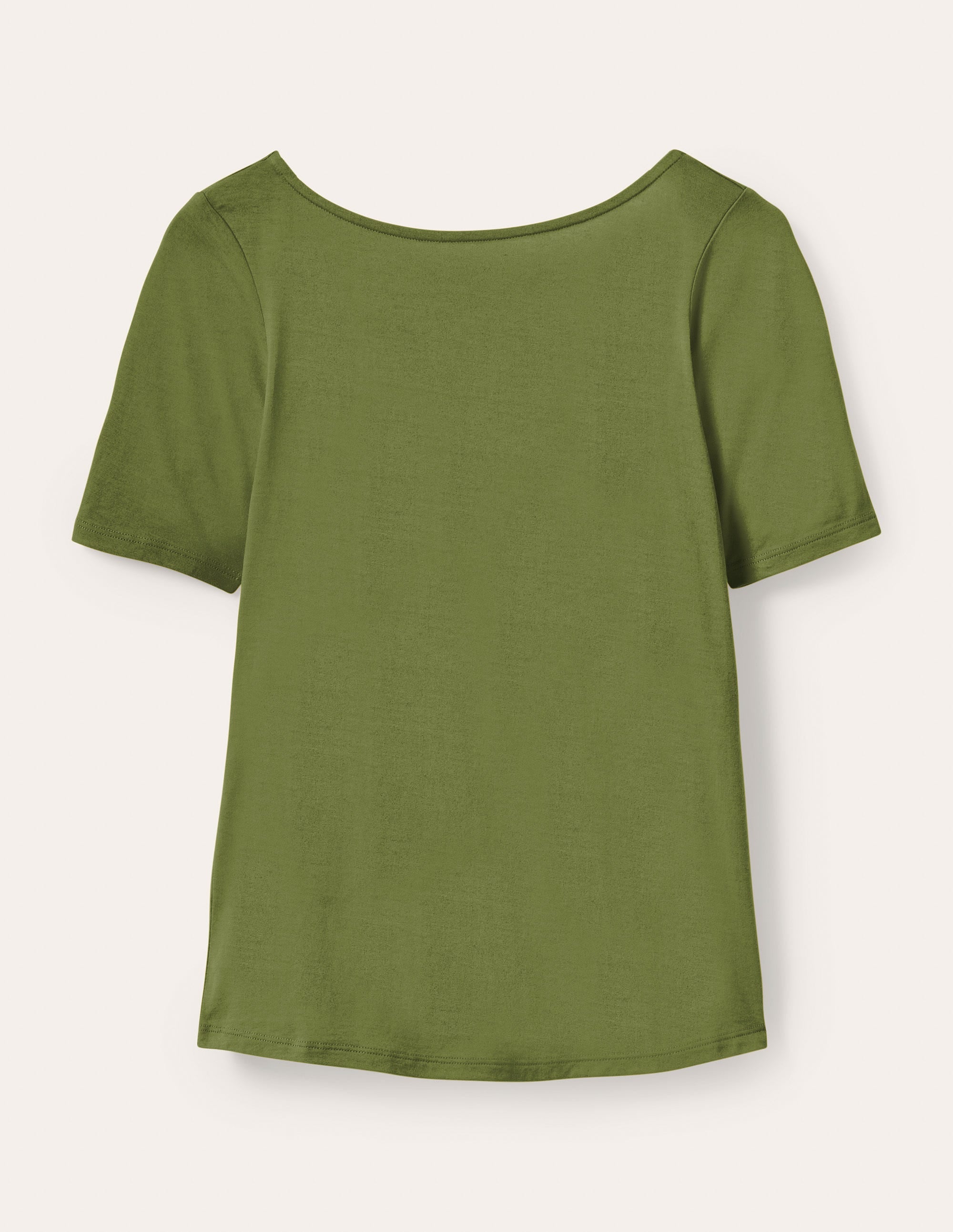 T-shirt ultra-doux à dos en U-Petit pois - Image 6