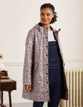 Imperméable Morris-Bleu marine, motif Floret Cluster