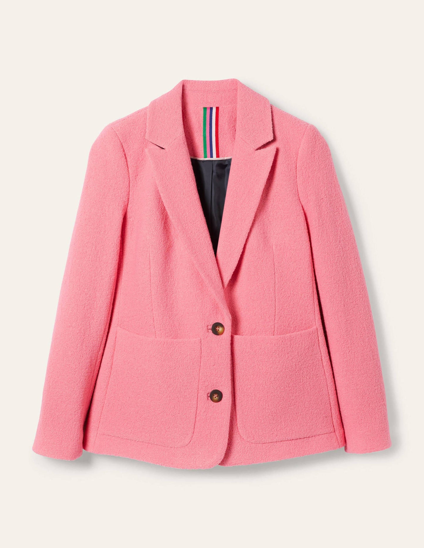 Bella Strukturierter Blazer aus Wolle-Azalee
