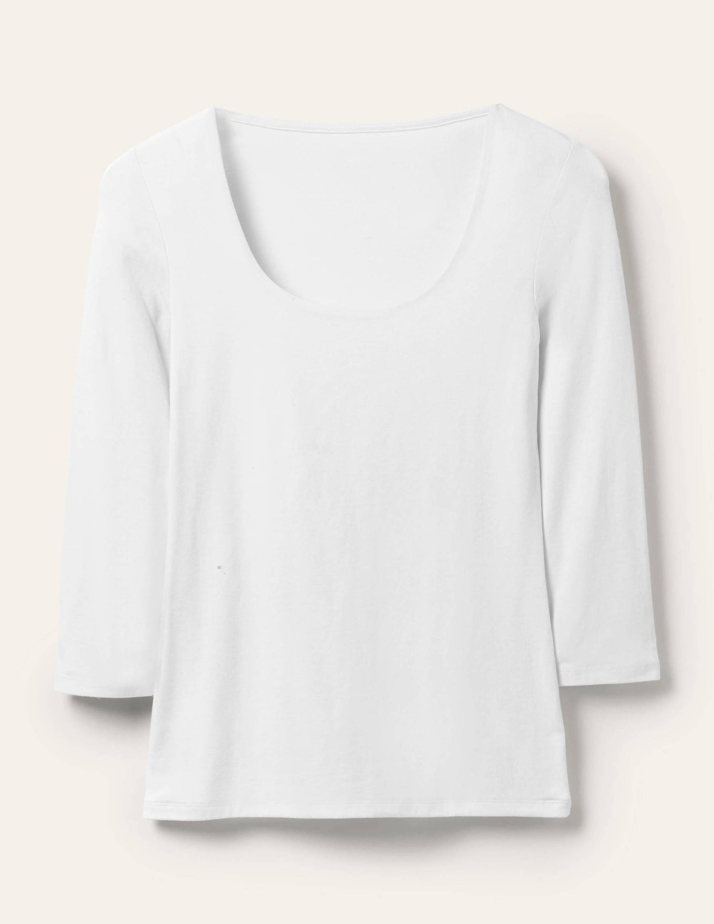 Double Layer Front Top-White