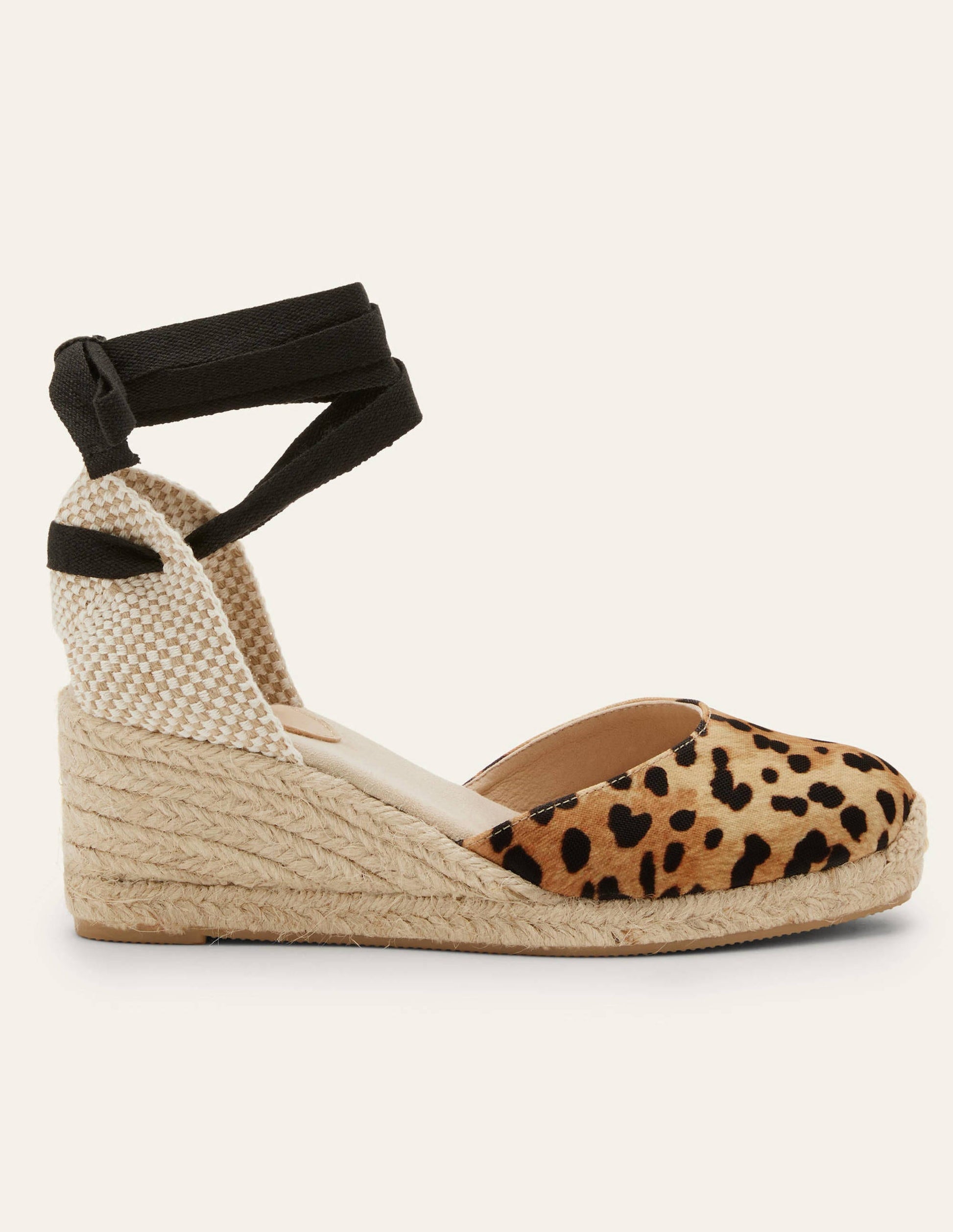Espadrilles compensées Cassie-Motif léopard neutre-2