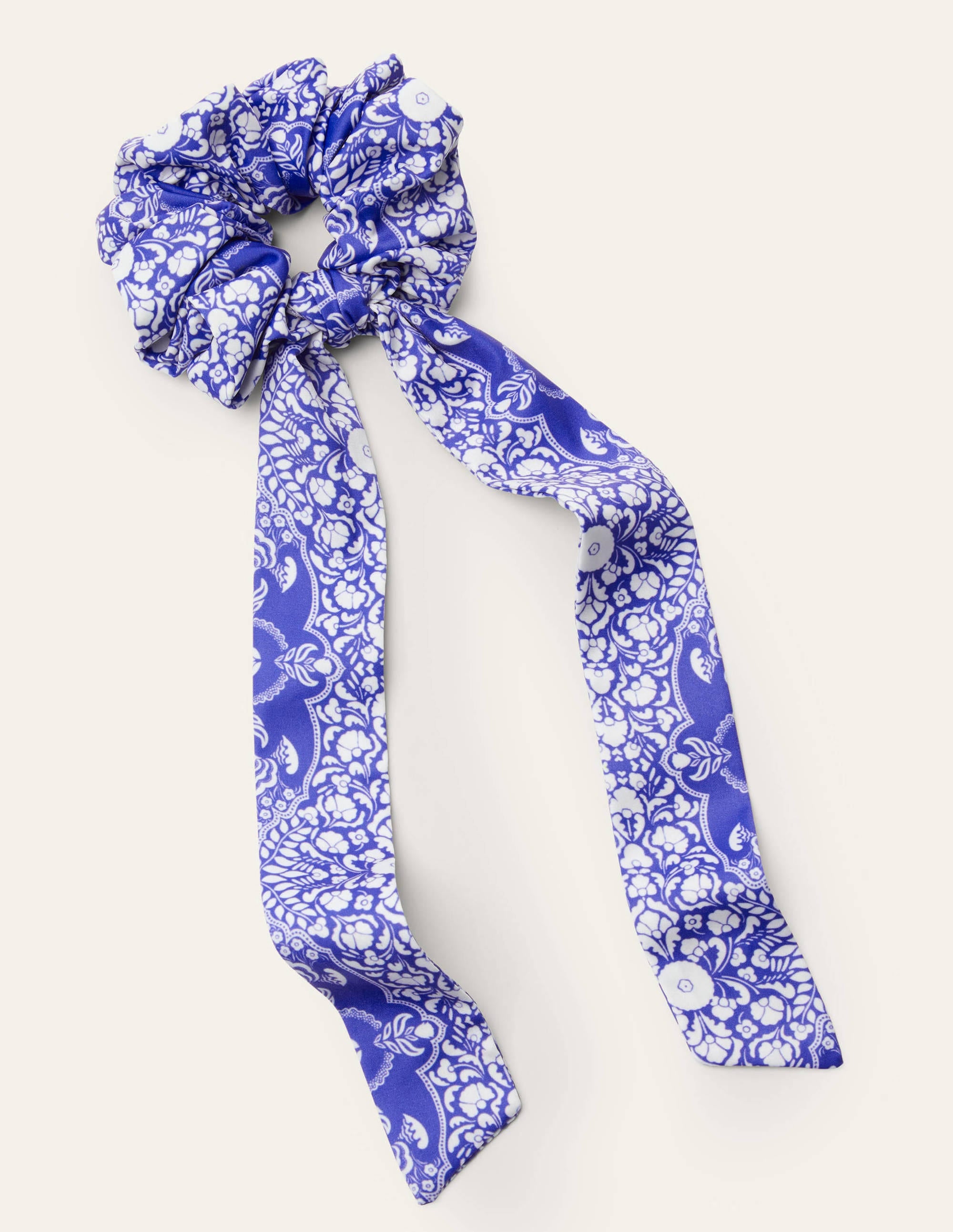 Chouchou foulard-Jacinthe, motif Passion Bloom - Image 1