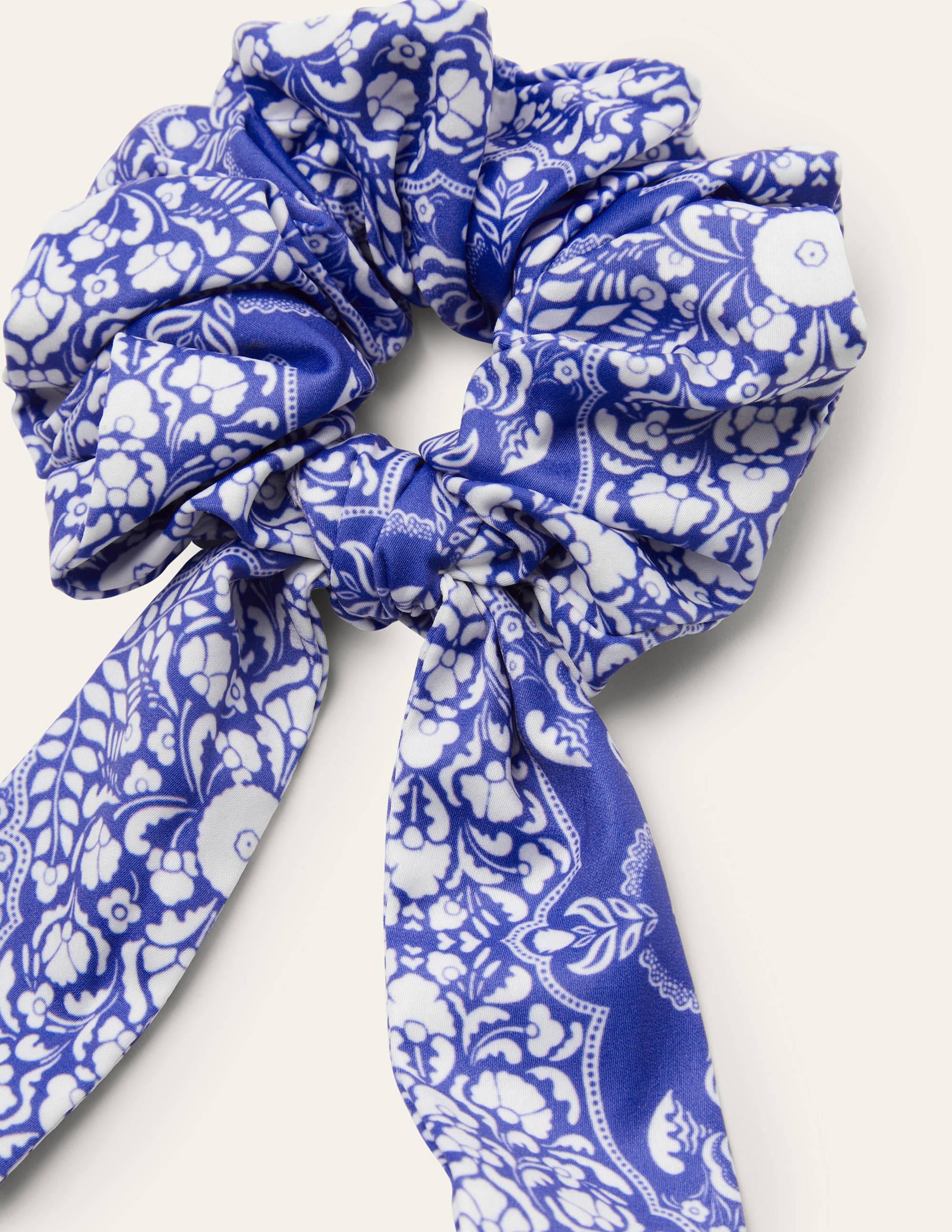 Chouchou foulard-Jacinthe, motif Passion Bloom - Image 2