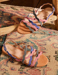 Sandales plates à brides multiples-Teck multi