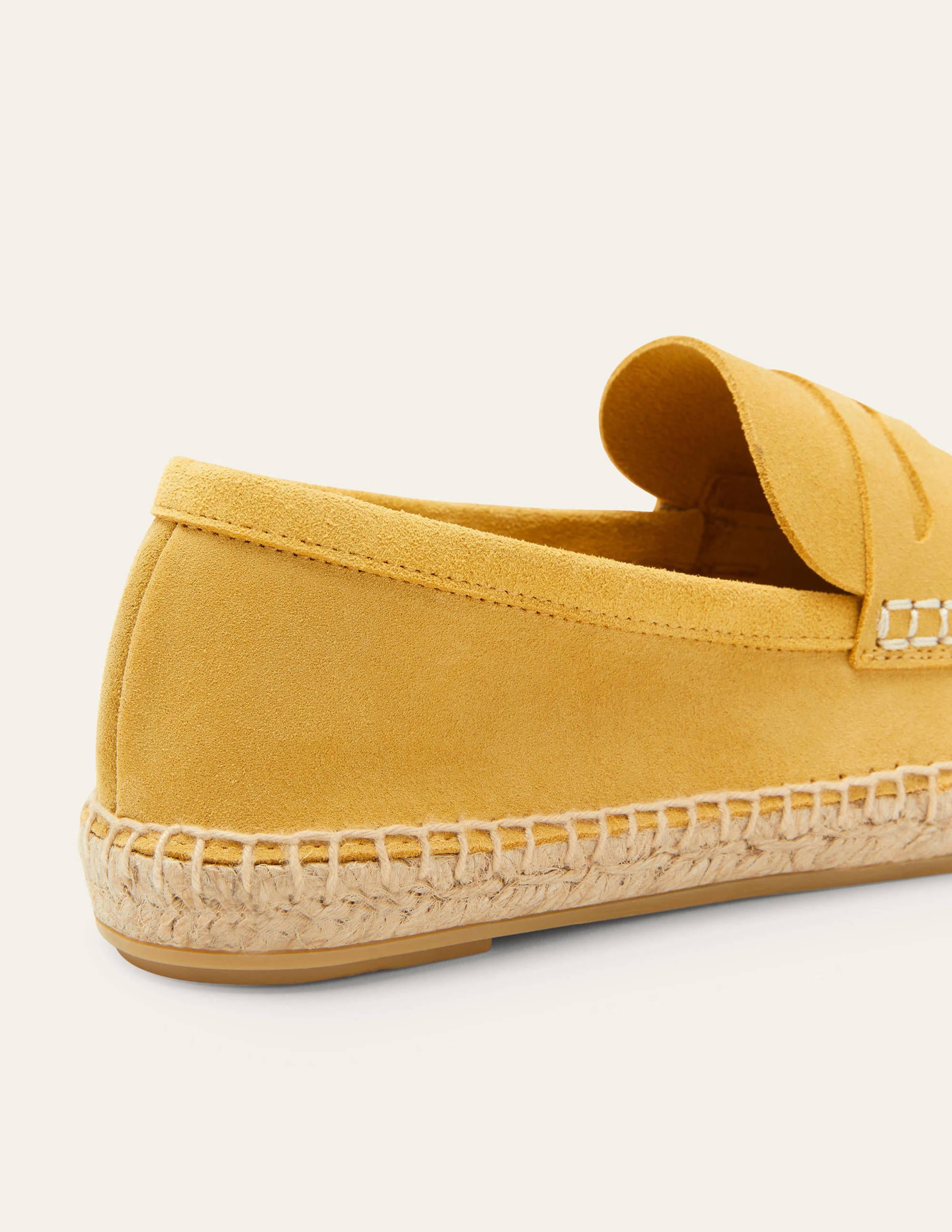 Espadrilles façon mocassins en daim-Rayon de miel - Image 3