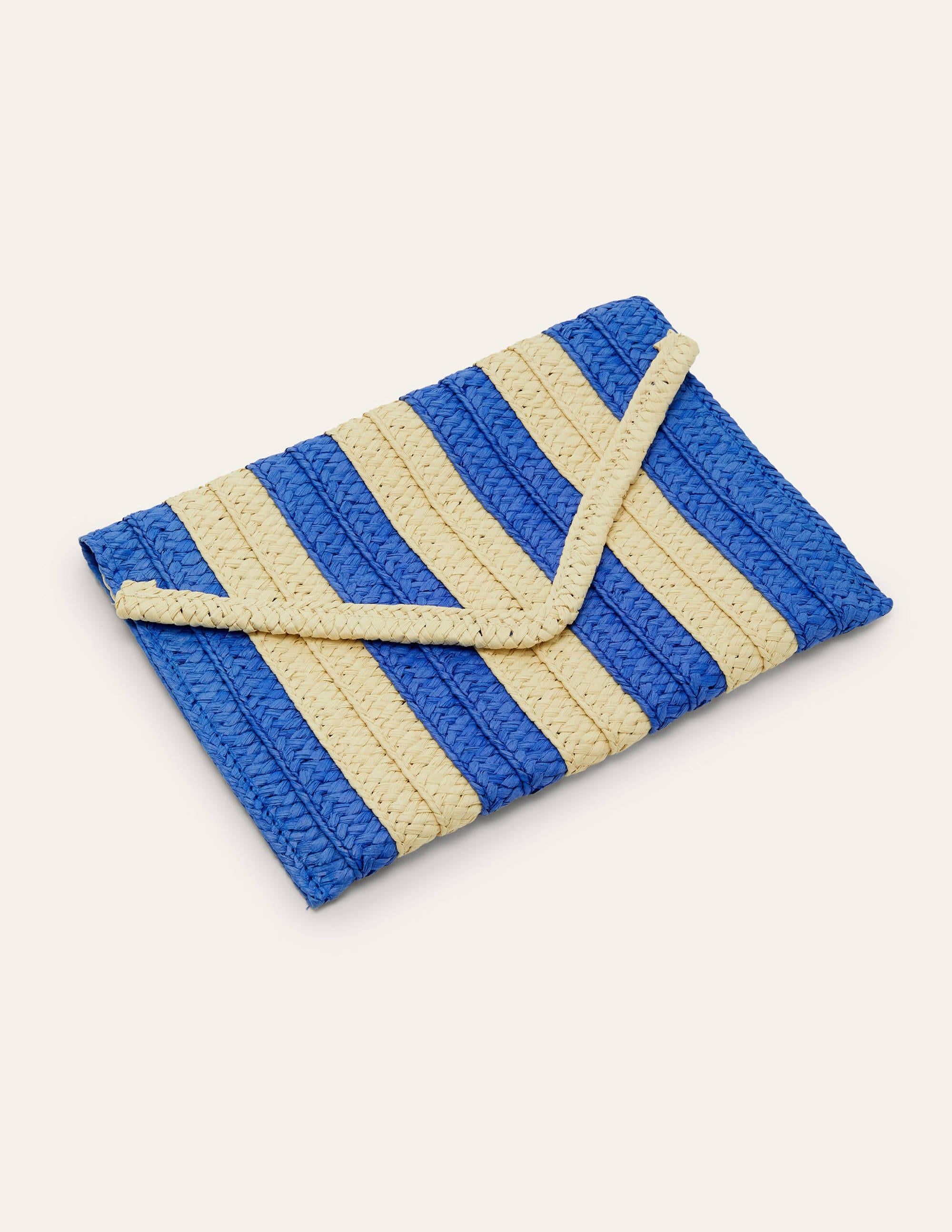 Pochette enveloppe rayée-Rayé jacinthe des bois - Image 2