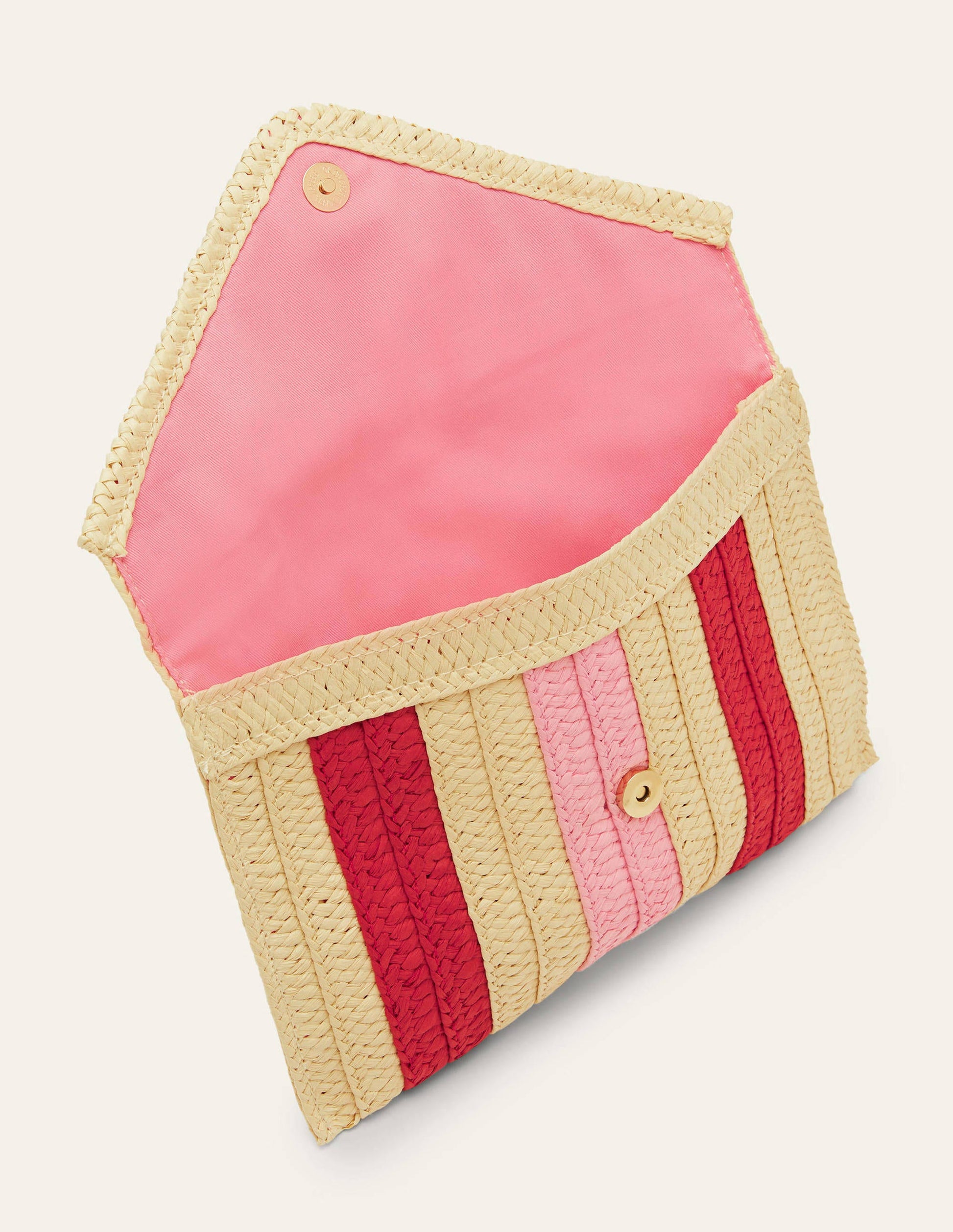 Pochette enveloppe rayée-Rayé multi-4