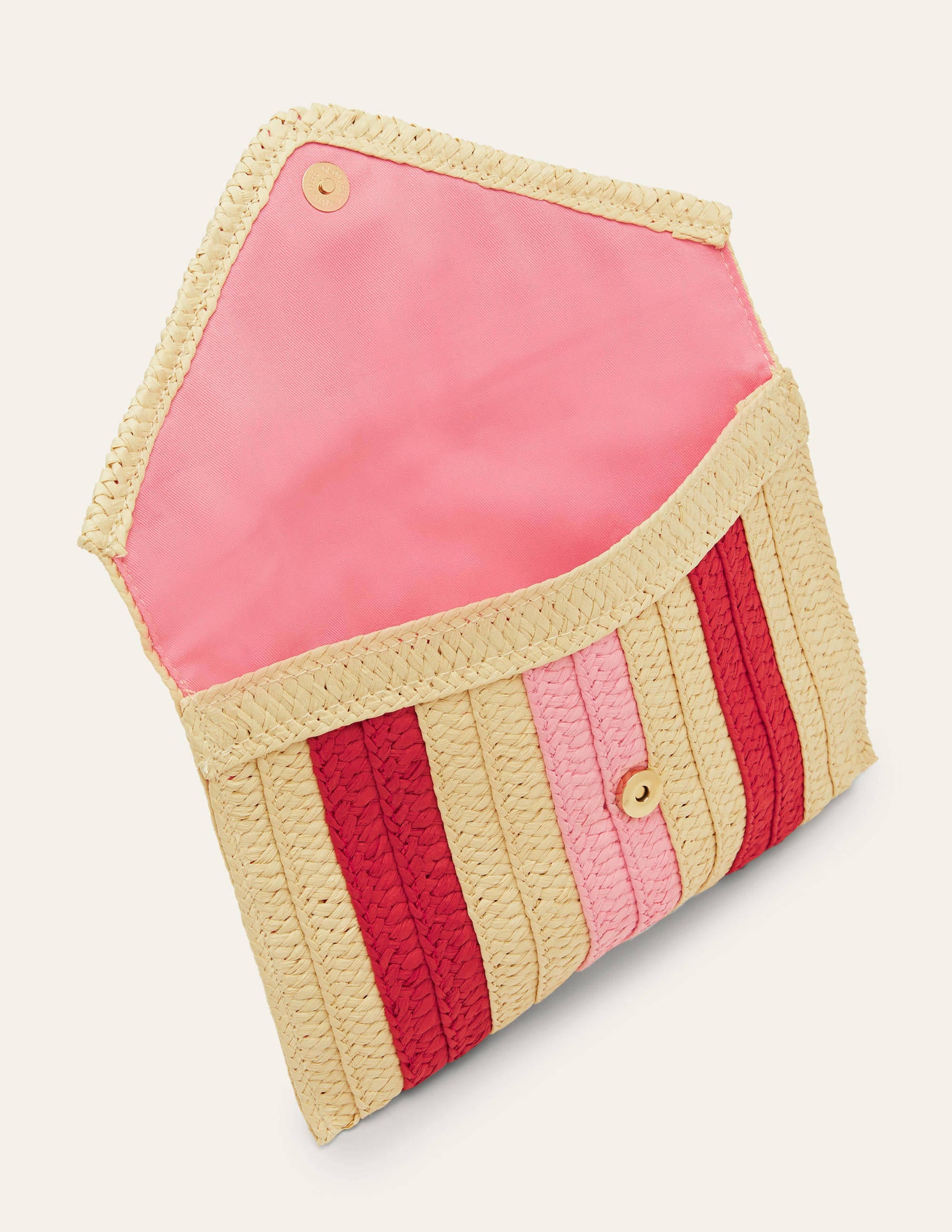 Pochette enveloppe rayée-Rayé multi - Image 4