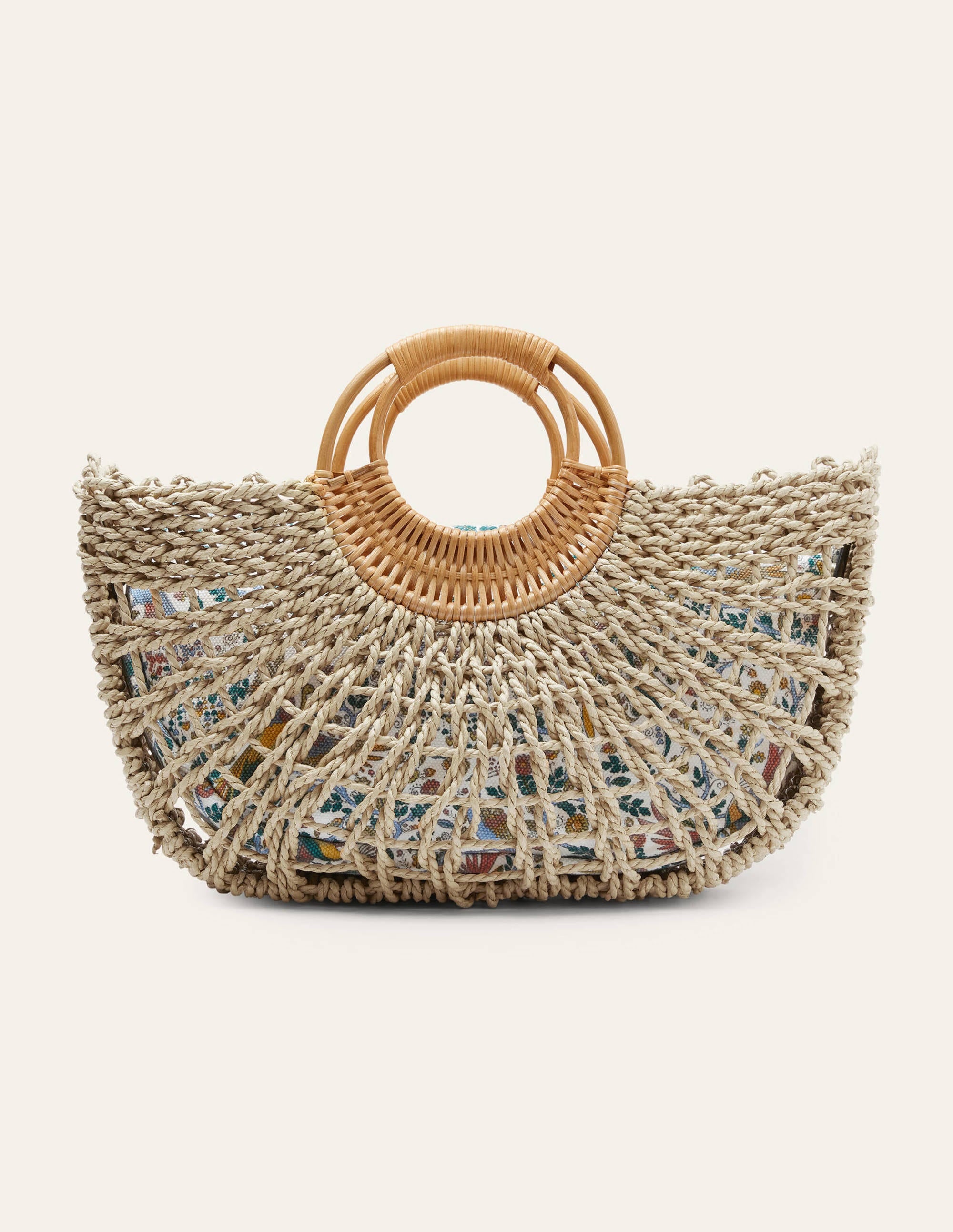 Panier à poignée-Couleur naturelle - Image 4