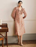 Robe midi Lara avec détails volantés-Milkshake, motif Flora Paisley