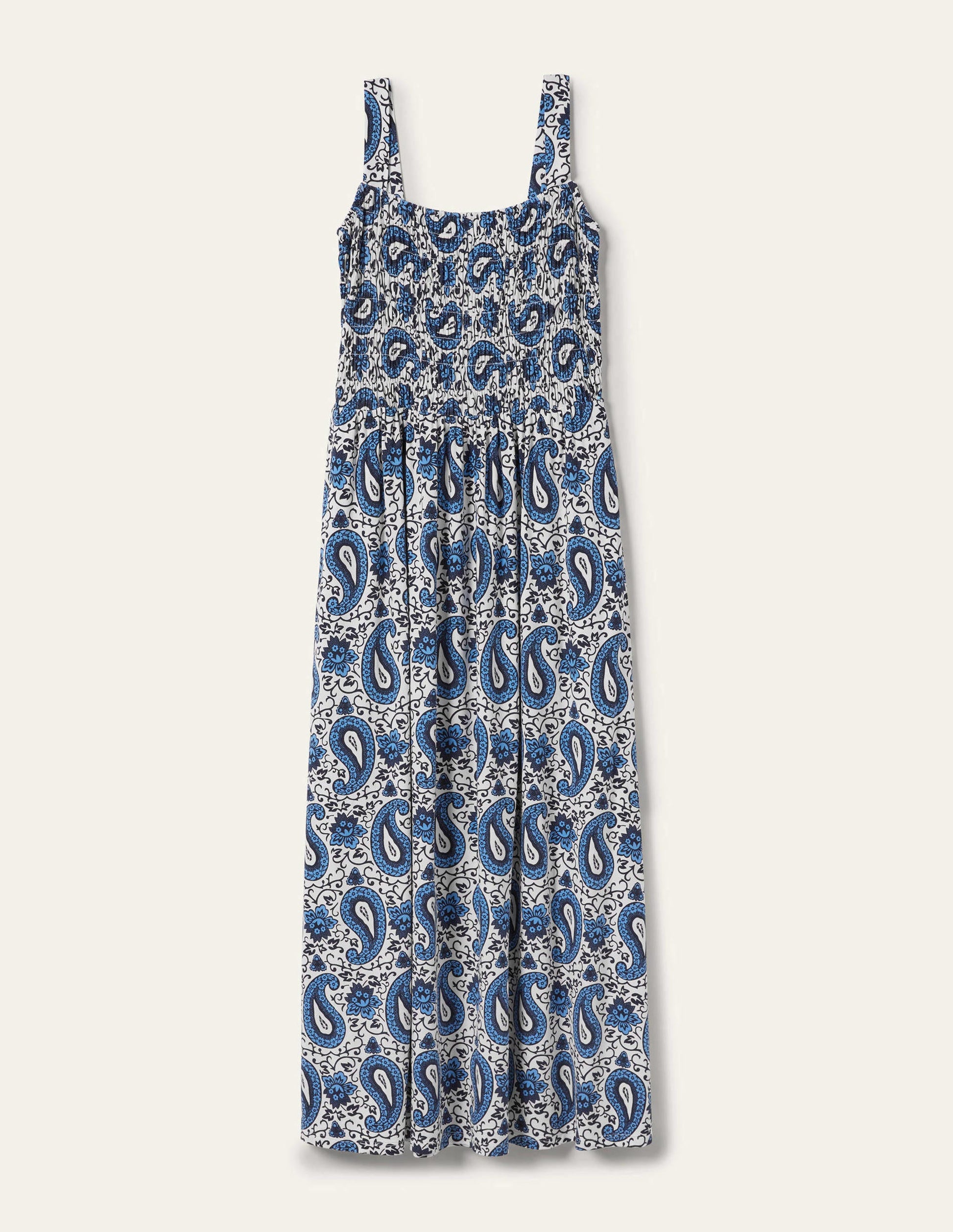 Robe longue Peggy en jersey-Jacinthe, motif Enchanting Paisley-5