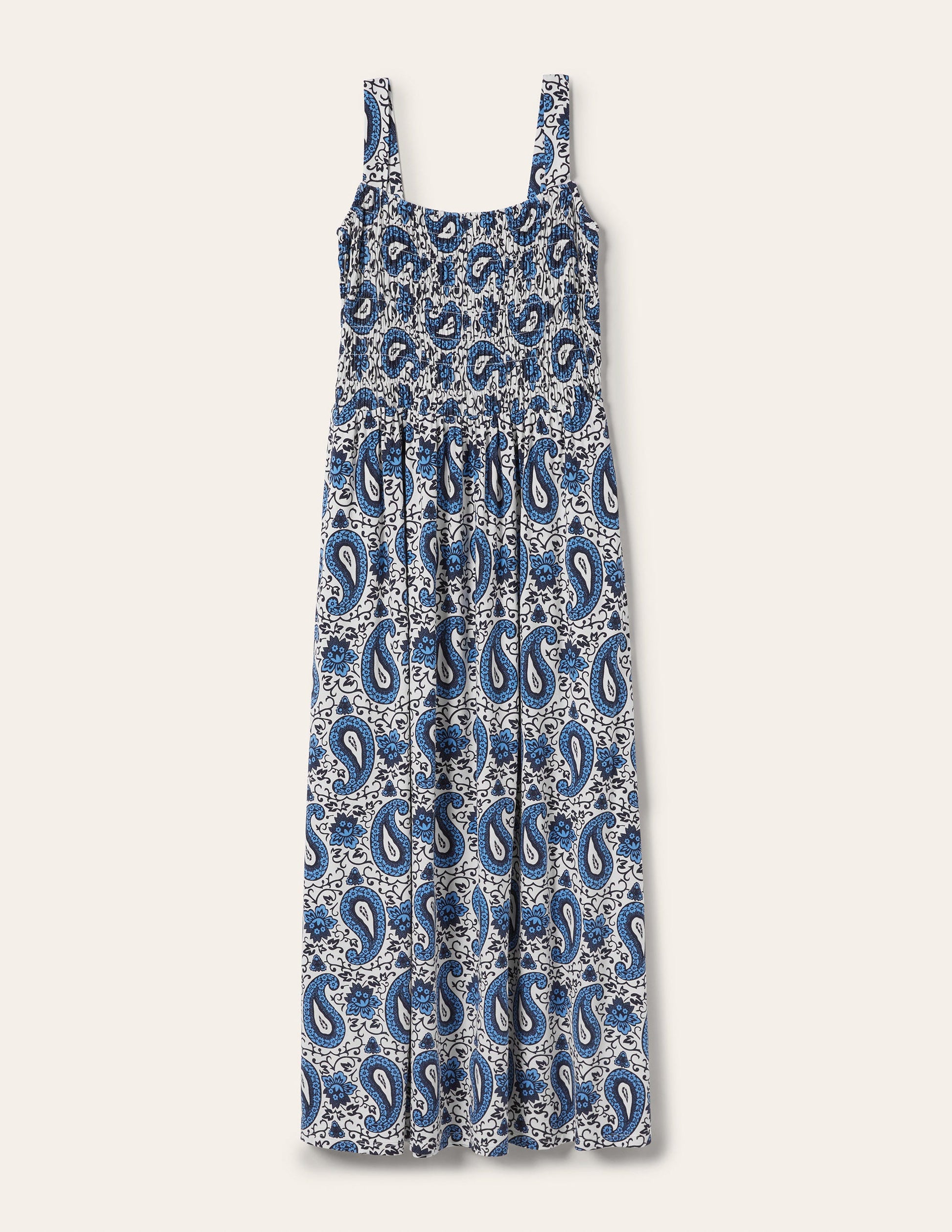 Robe longue Peggy en jersey-Jacinthe, motif Enchanting Paisley-6