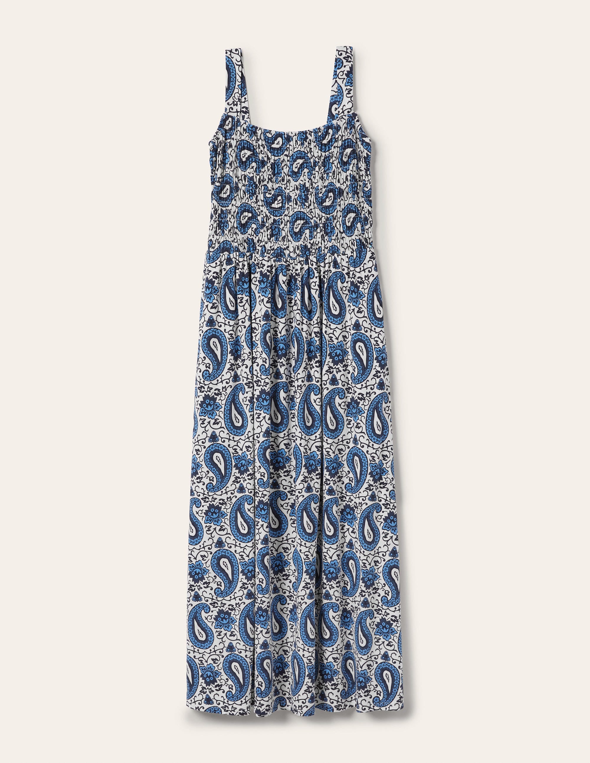 Robe longue Peggy en jersey-Jacinthe, motif Enchanting Paisley - Image 6