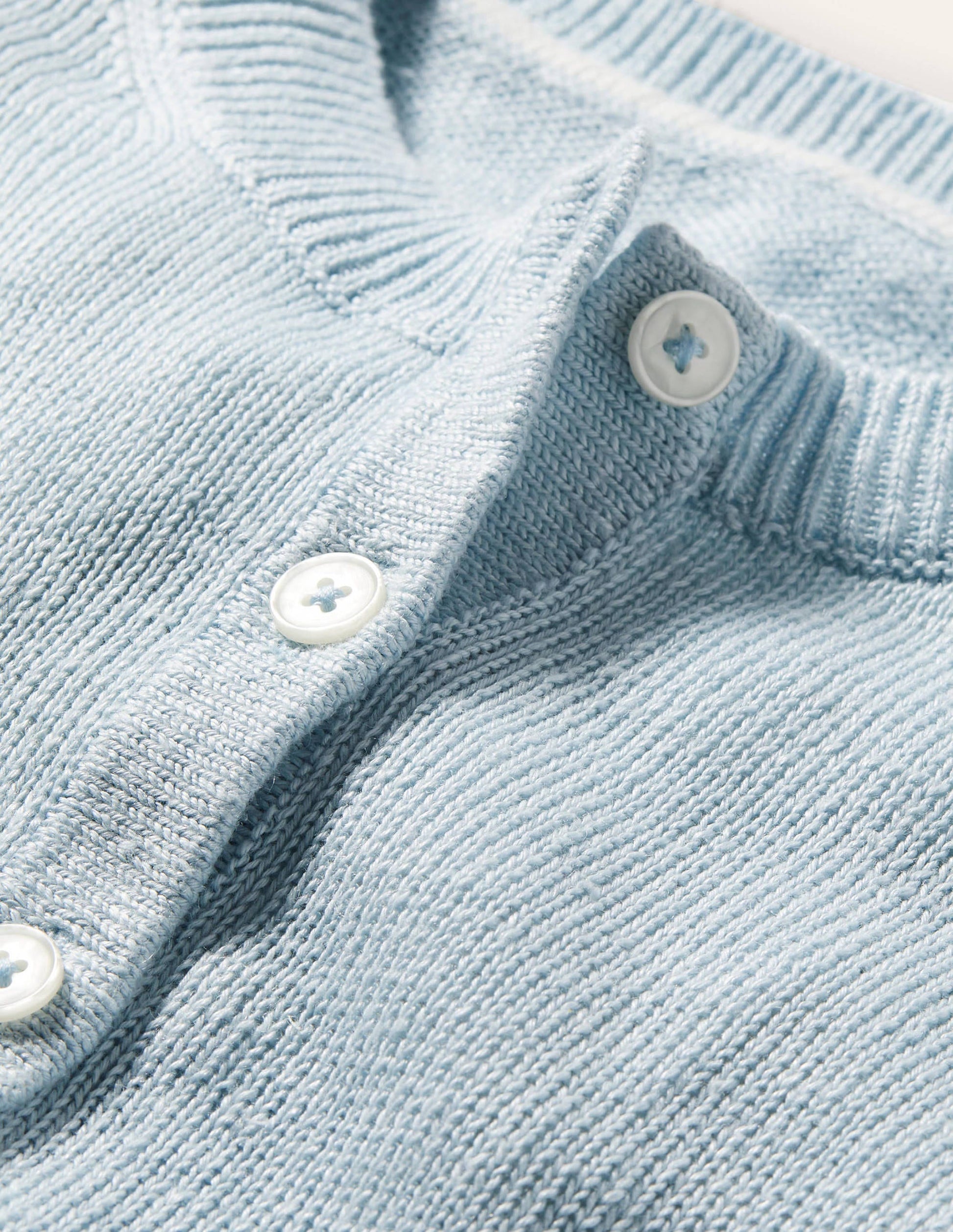 Leandra Henley-Pullover aus Leinen-Morgendämmerungsblau-5