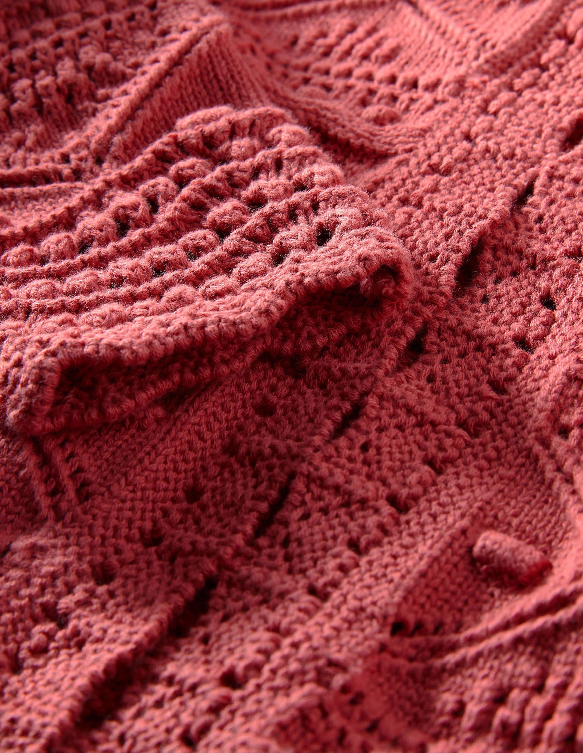 Claudia Strukturierter Strickcardigan-Staubrot-5
