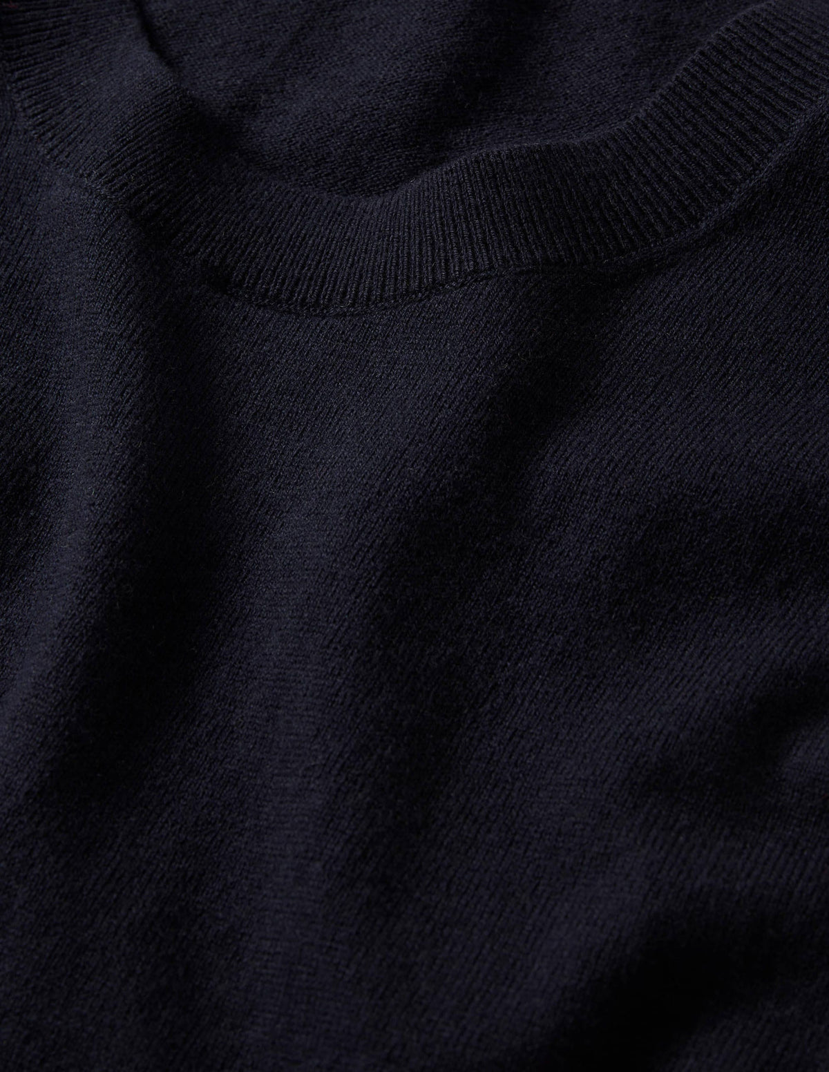 Strick-T-Shirt mit Rüschenärmeln-Marineblau - Image 6
