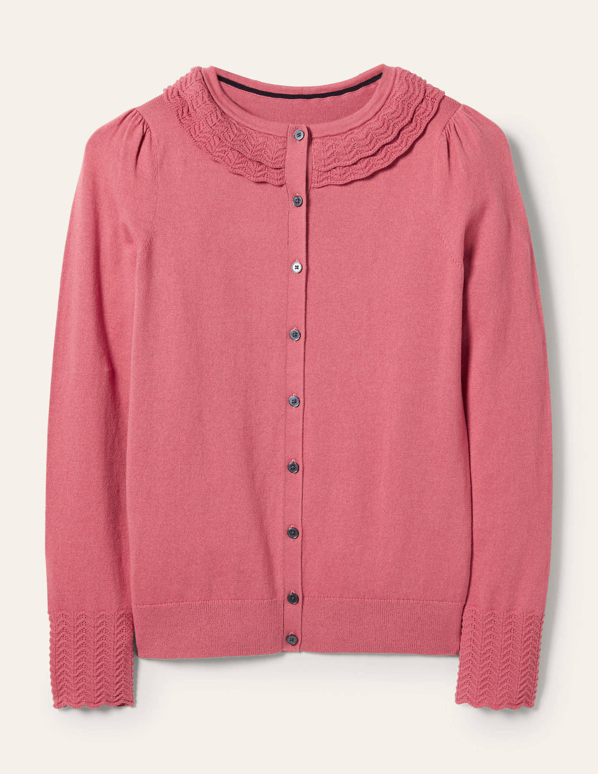 Cardigan mit Kragendetail-Staubrot-6