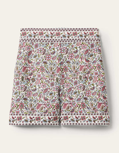 Georgina Leinenshorts-Naturweiß, Orientalisches Paradies-5