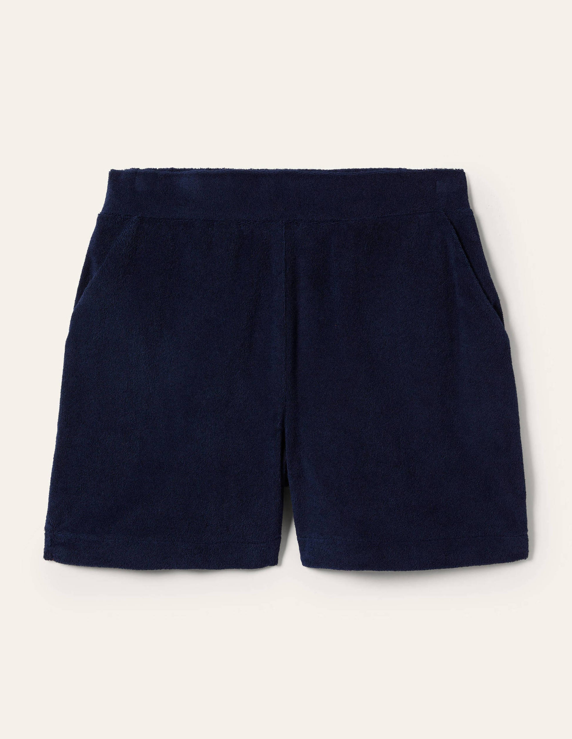 Short Erica en éponge-Bleu marine-5
