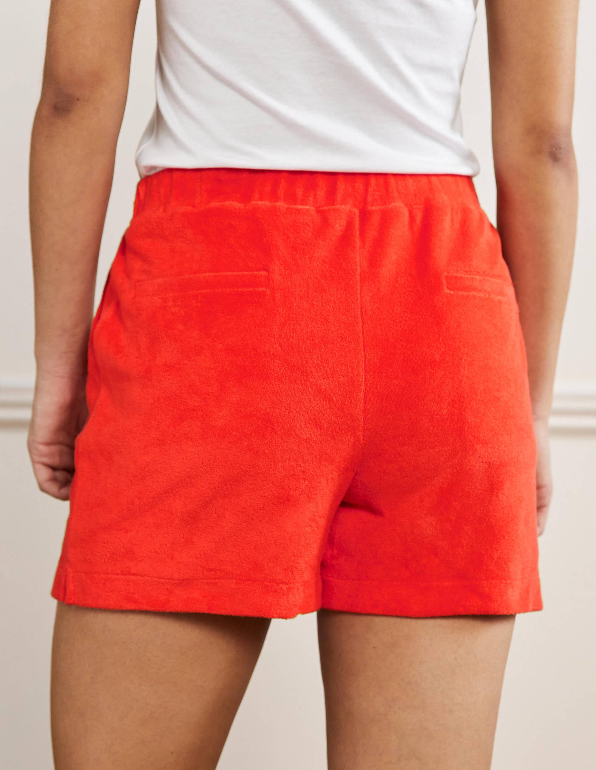 Short Erica en éponge-Papaye vif - Image 3