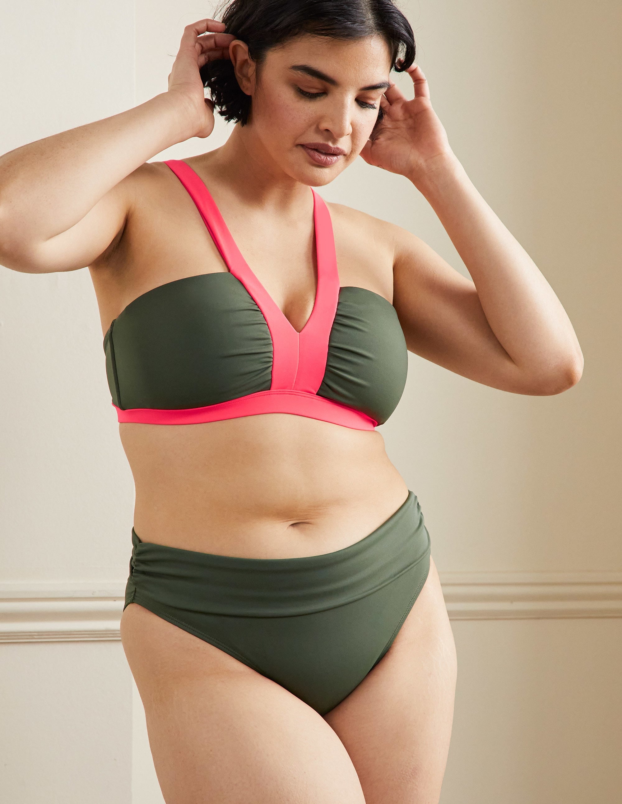 Bas de bikini intemporel à revers-Marais - Image 6