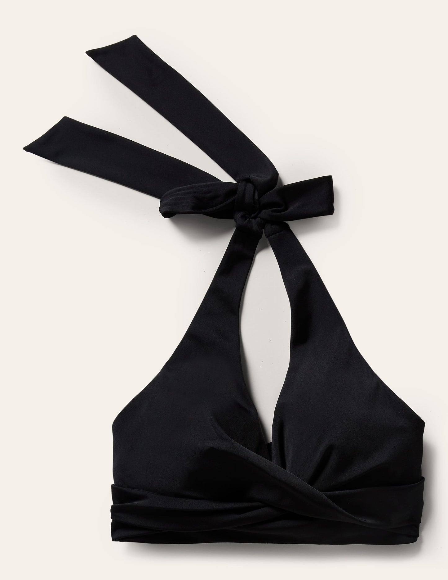 Levanzo Neckholder-Bikinioberteil-Schwarz