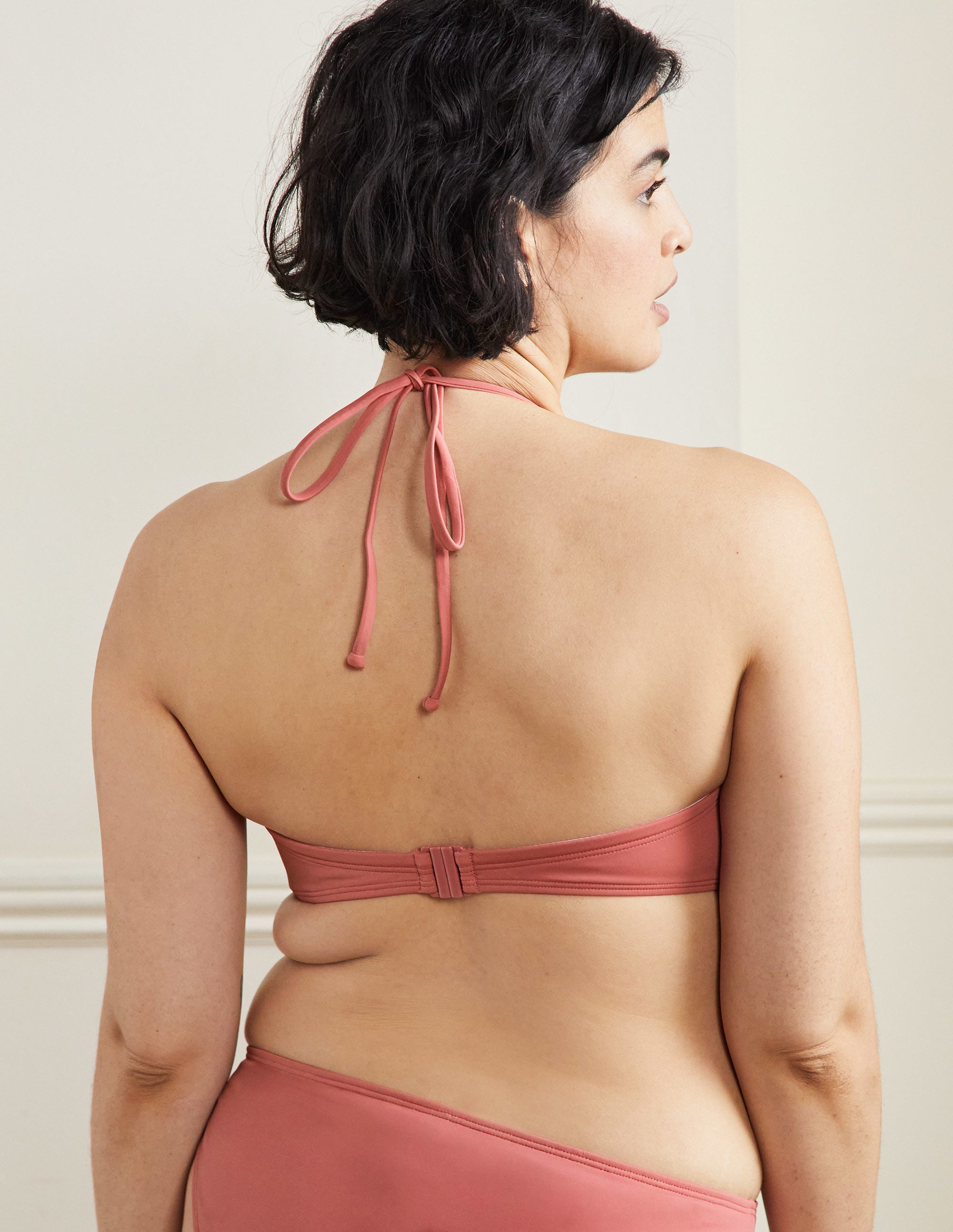 Bikinioberteil mit U-Steg-Blassrosa - Image 7