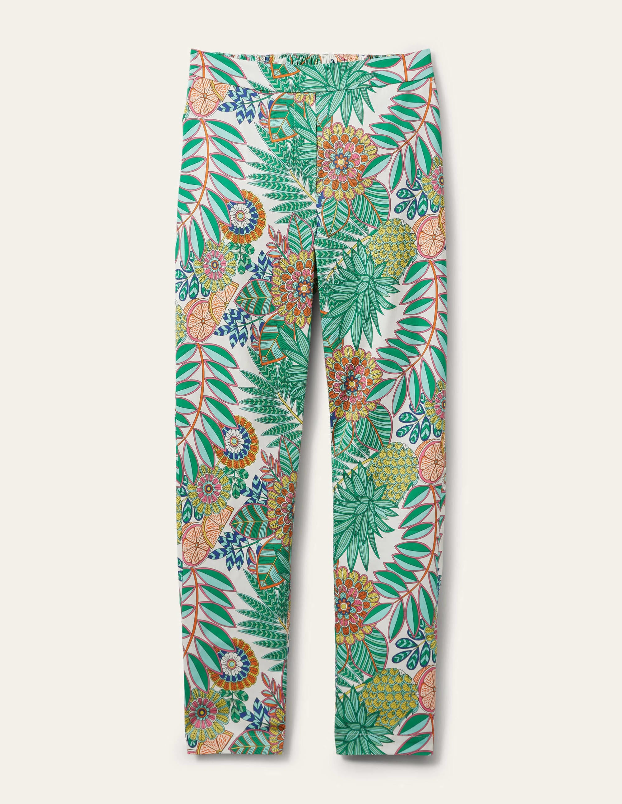 Pantalon à enfiler-Pousse verte, motif Pineapple Bloom - Image 5