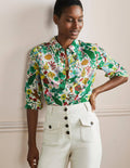Silk Shirt-Multi, Exotic Paradise