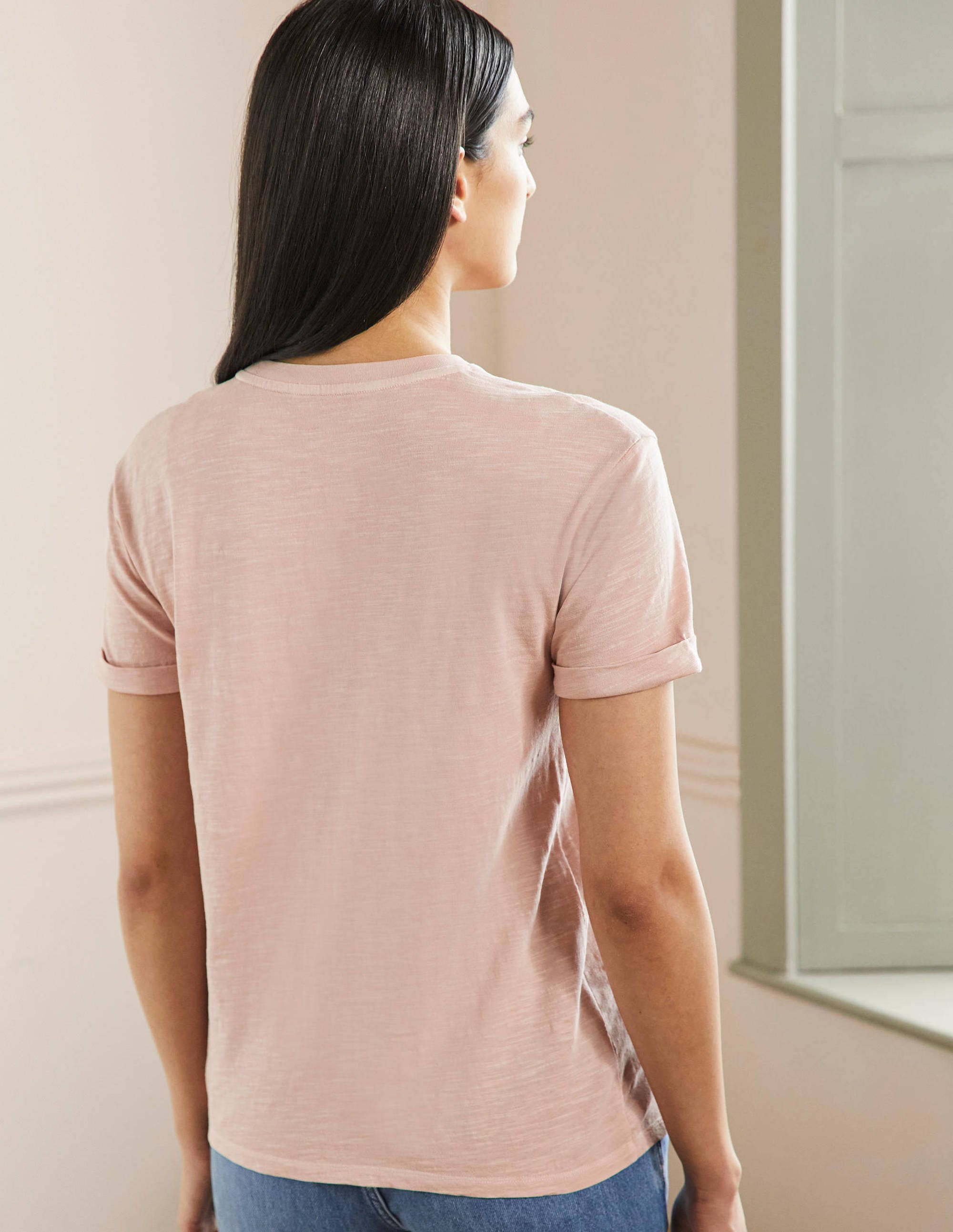 T-shirt avec revers aux manches-Milkshake, mercredi - Image 3