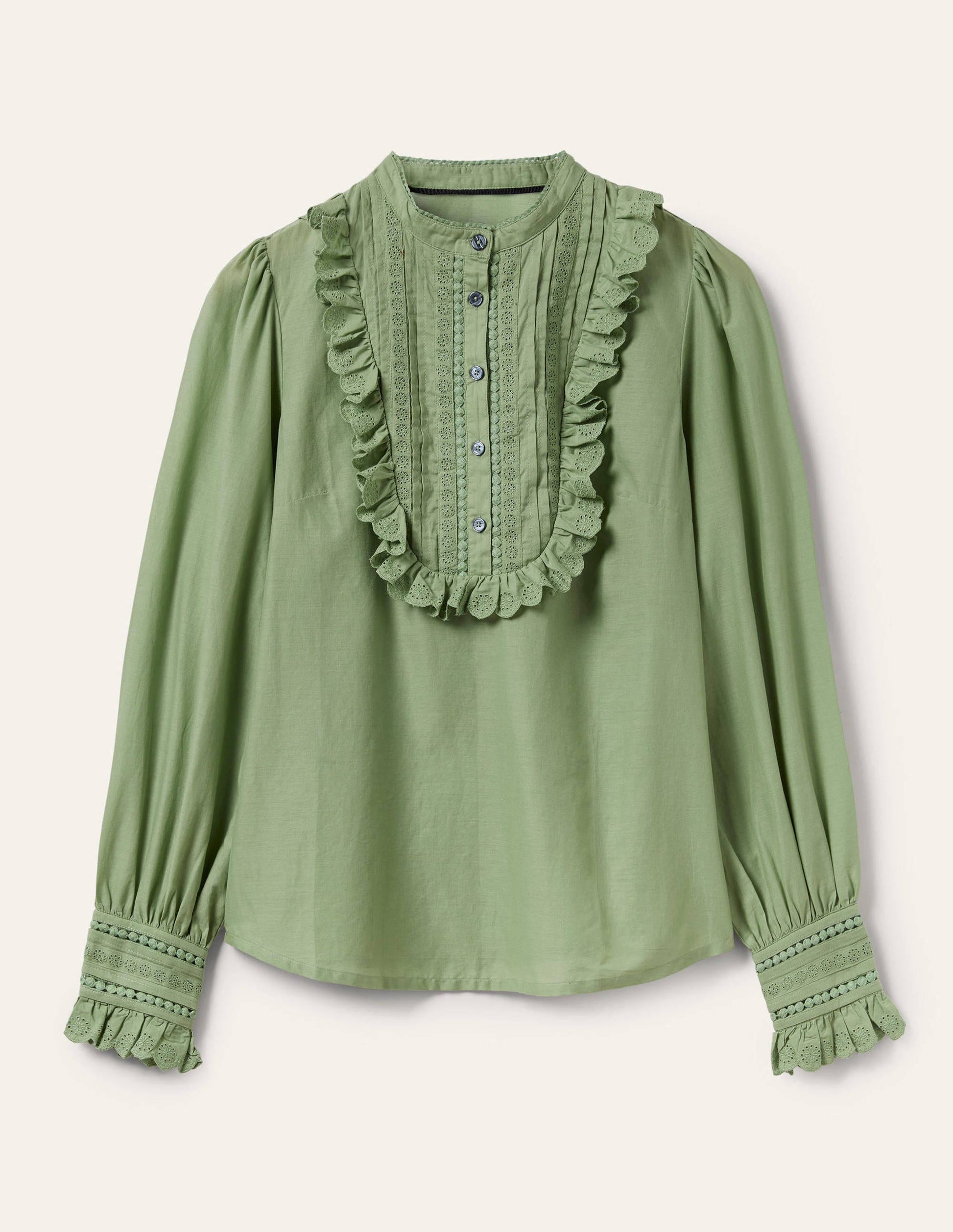 Blouse volantée-Basilic-6