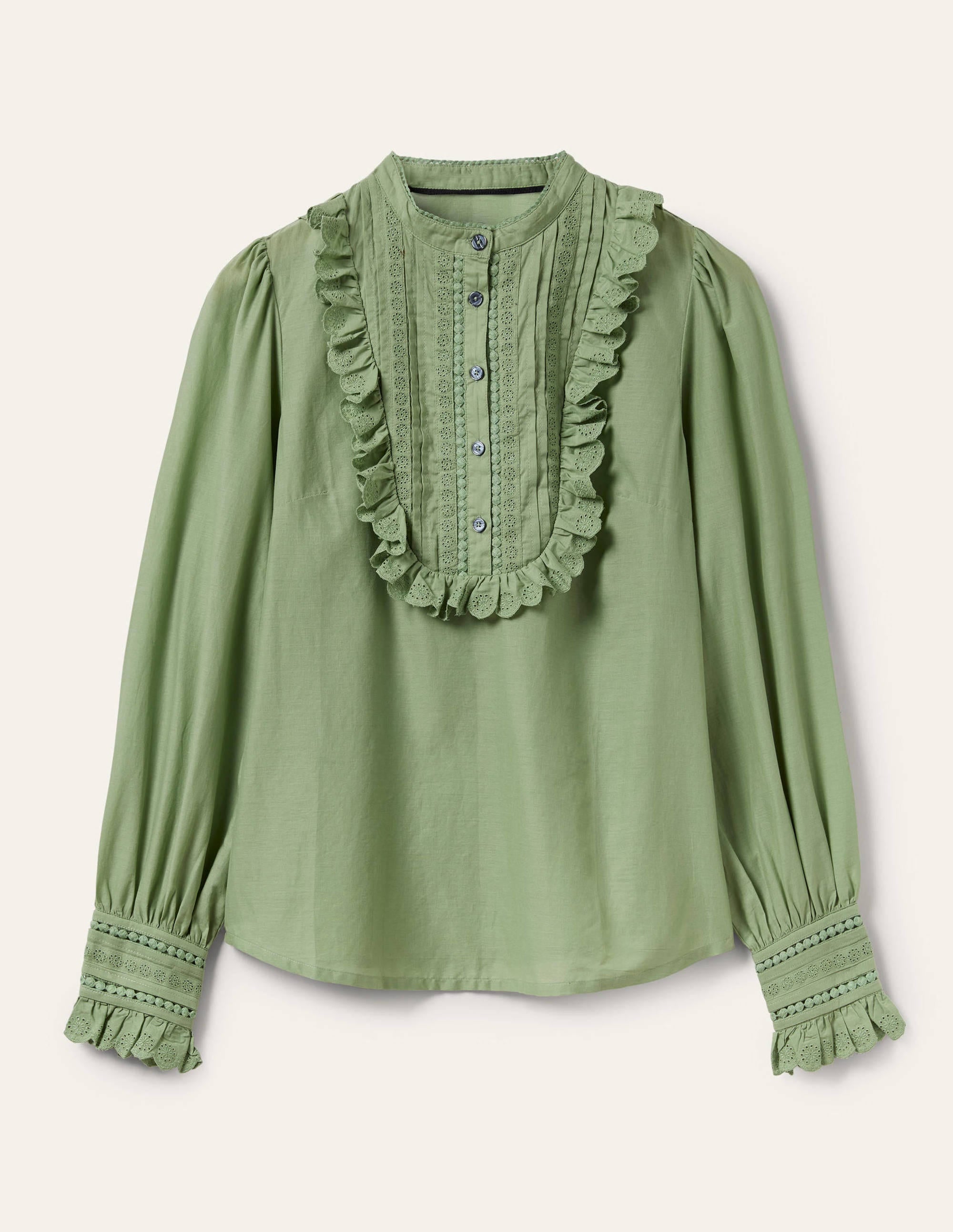 Blouse volantée-Basilic - Image 6