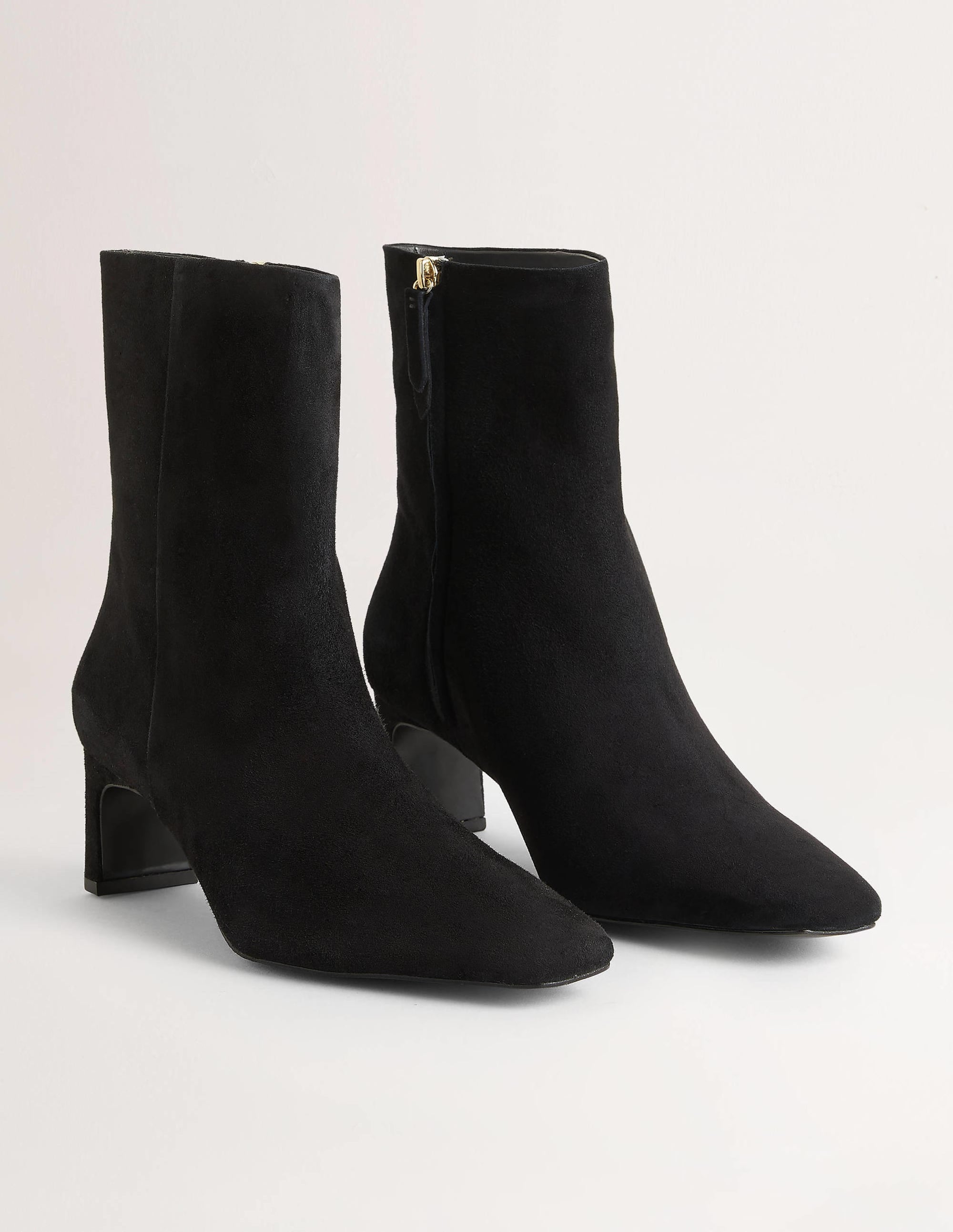 Gerade Stiefeletten-Schwarz - Image 2