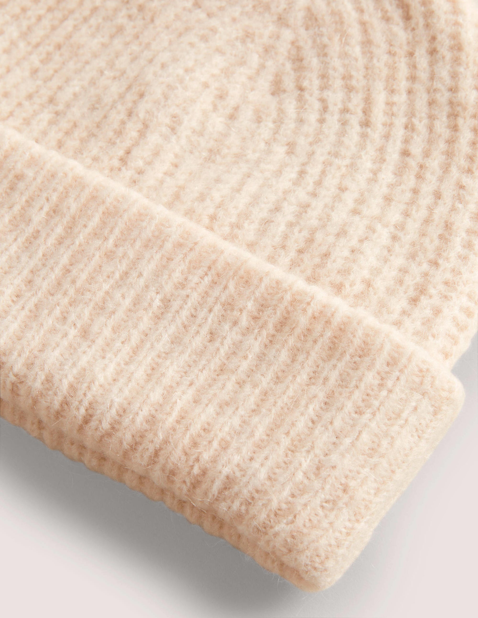 Grob gestrickte Mütze-Seilbraun - Image 2