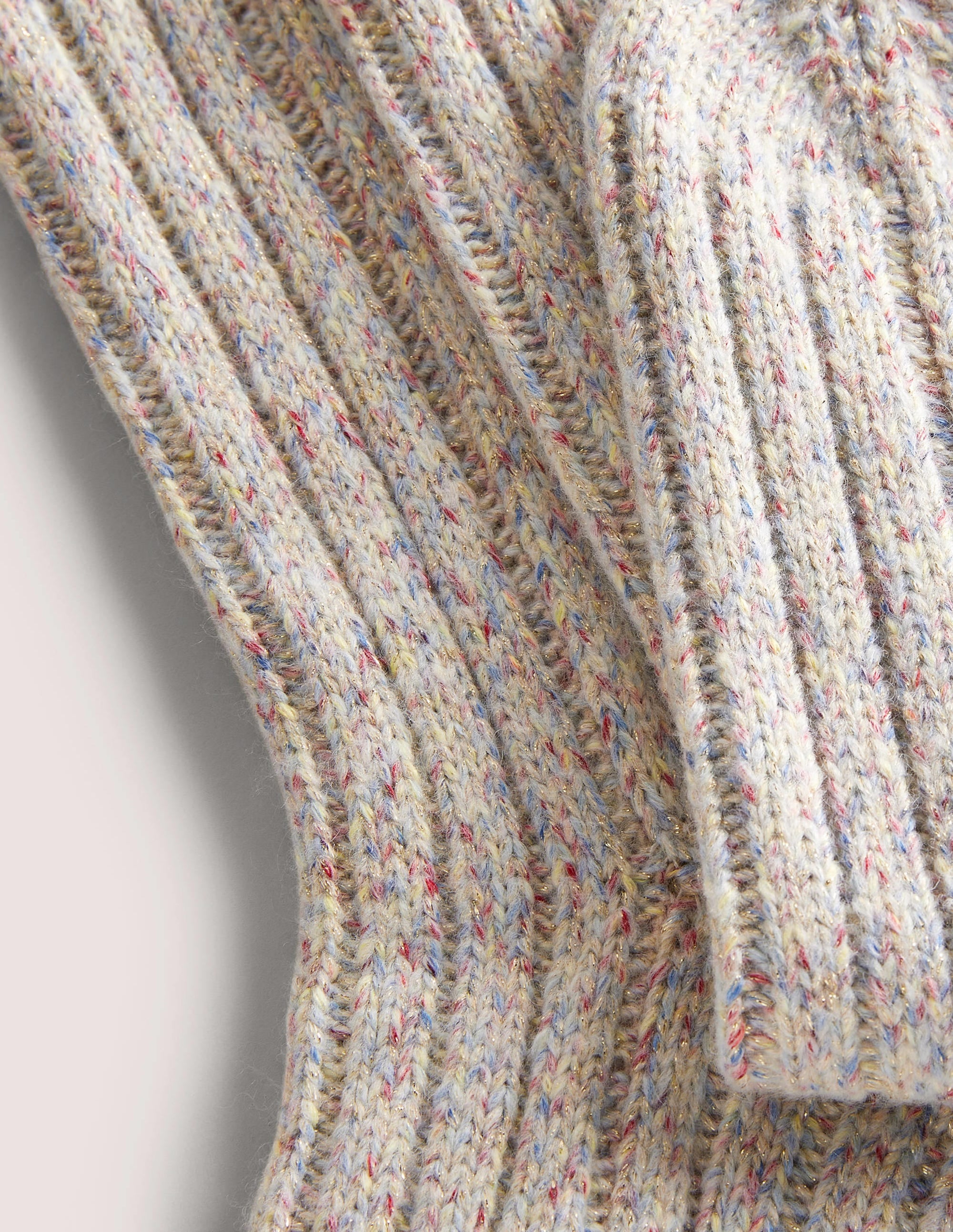 Chaussettes d'intérieur scintillantes en maille-Multi - Image 2