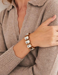 Jewelled Bracelet-Clear
