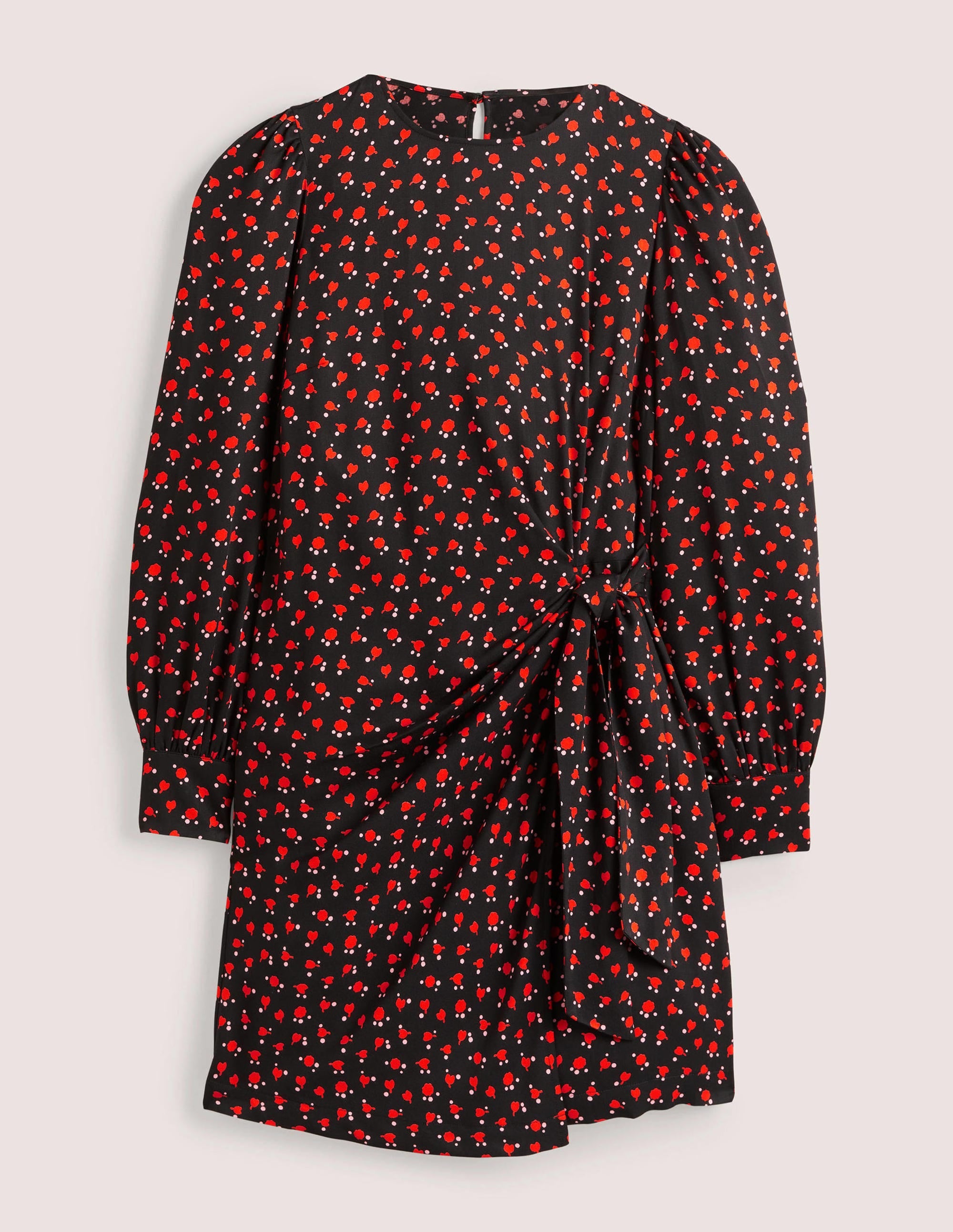 Mini-robe portefeuille-Rouge fusée, motif Tulip Charm - Image 7