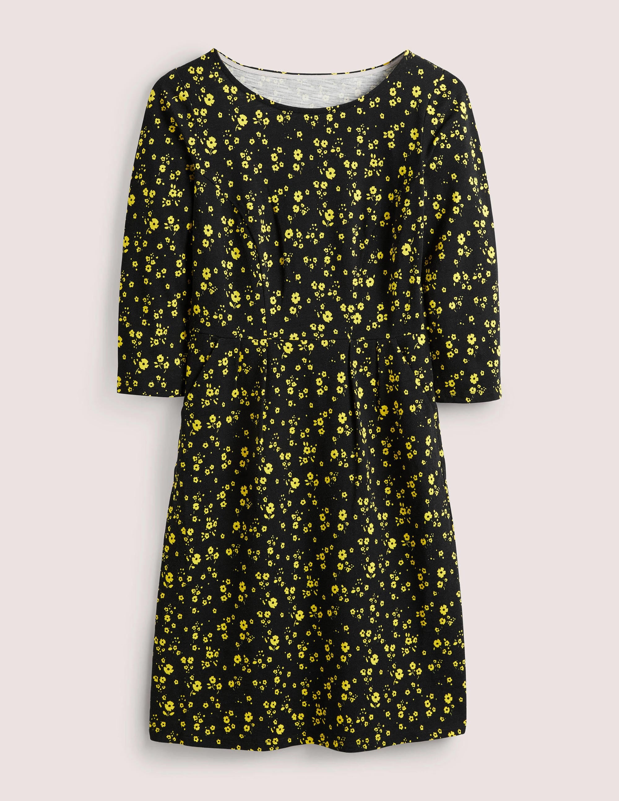 Penny Jerseykleid-Black, Floral Sprig - Image 5