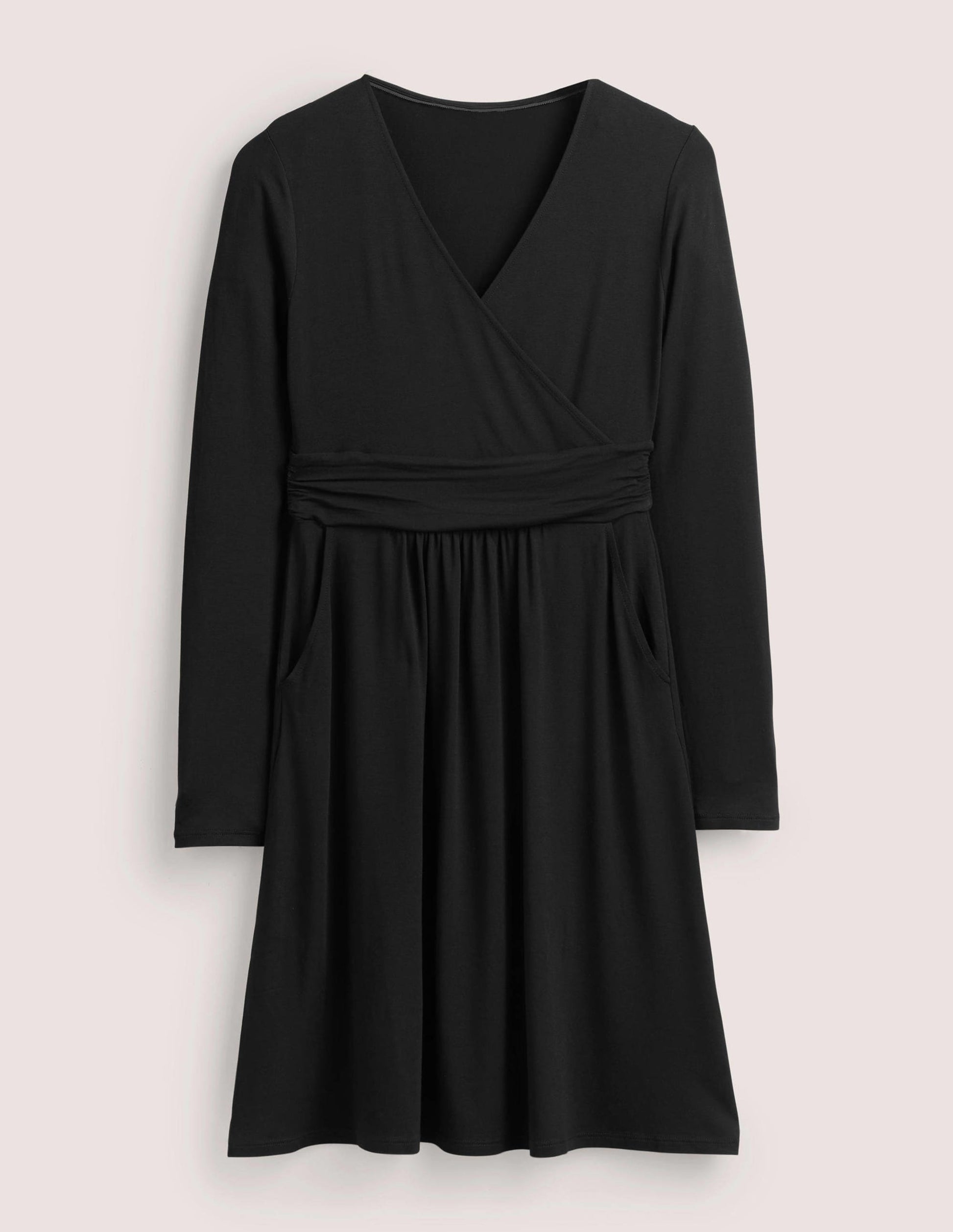 Layla Jerseykleid-Schwarz-6