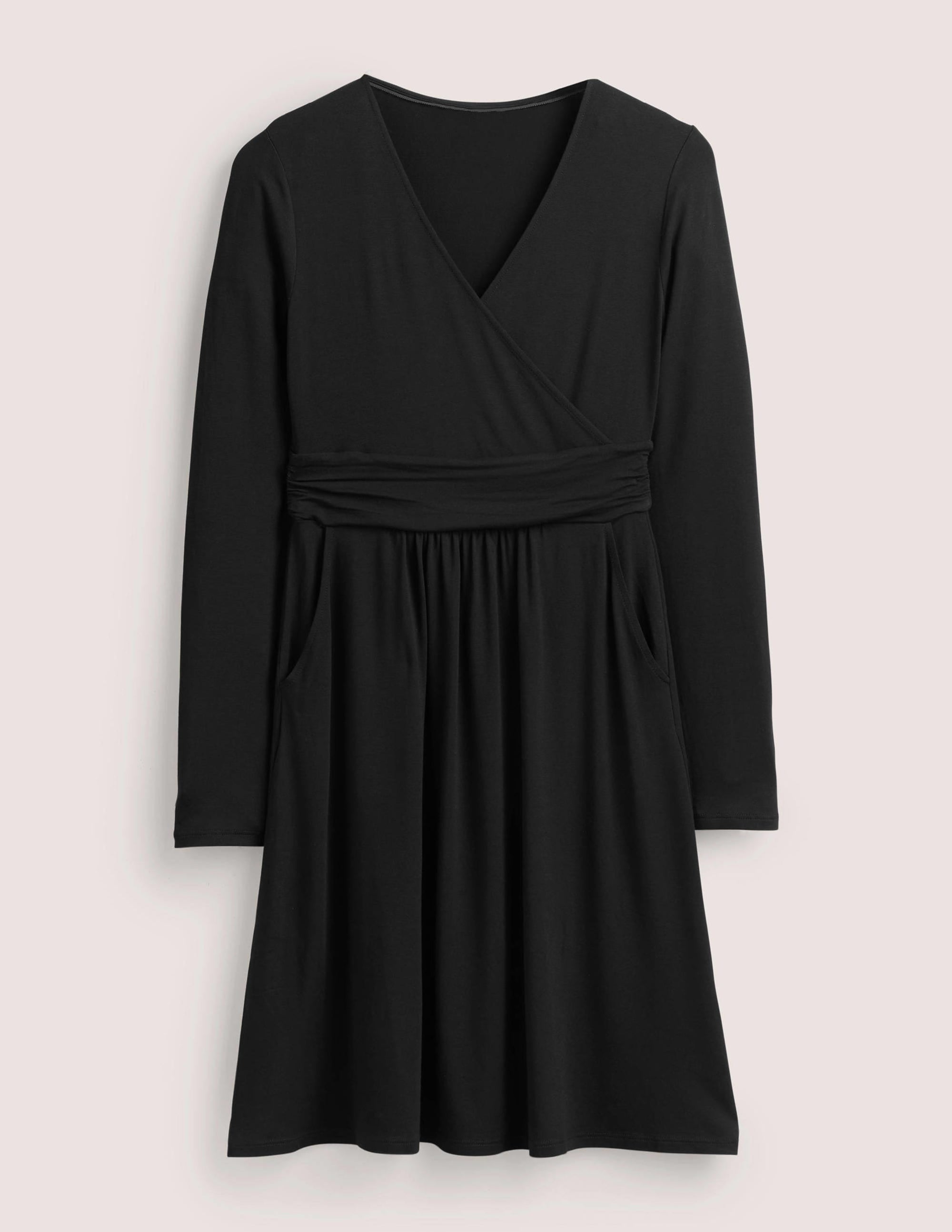 Layla Jerseykleid-Schwarz - Image 6