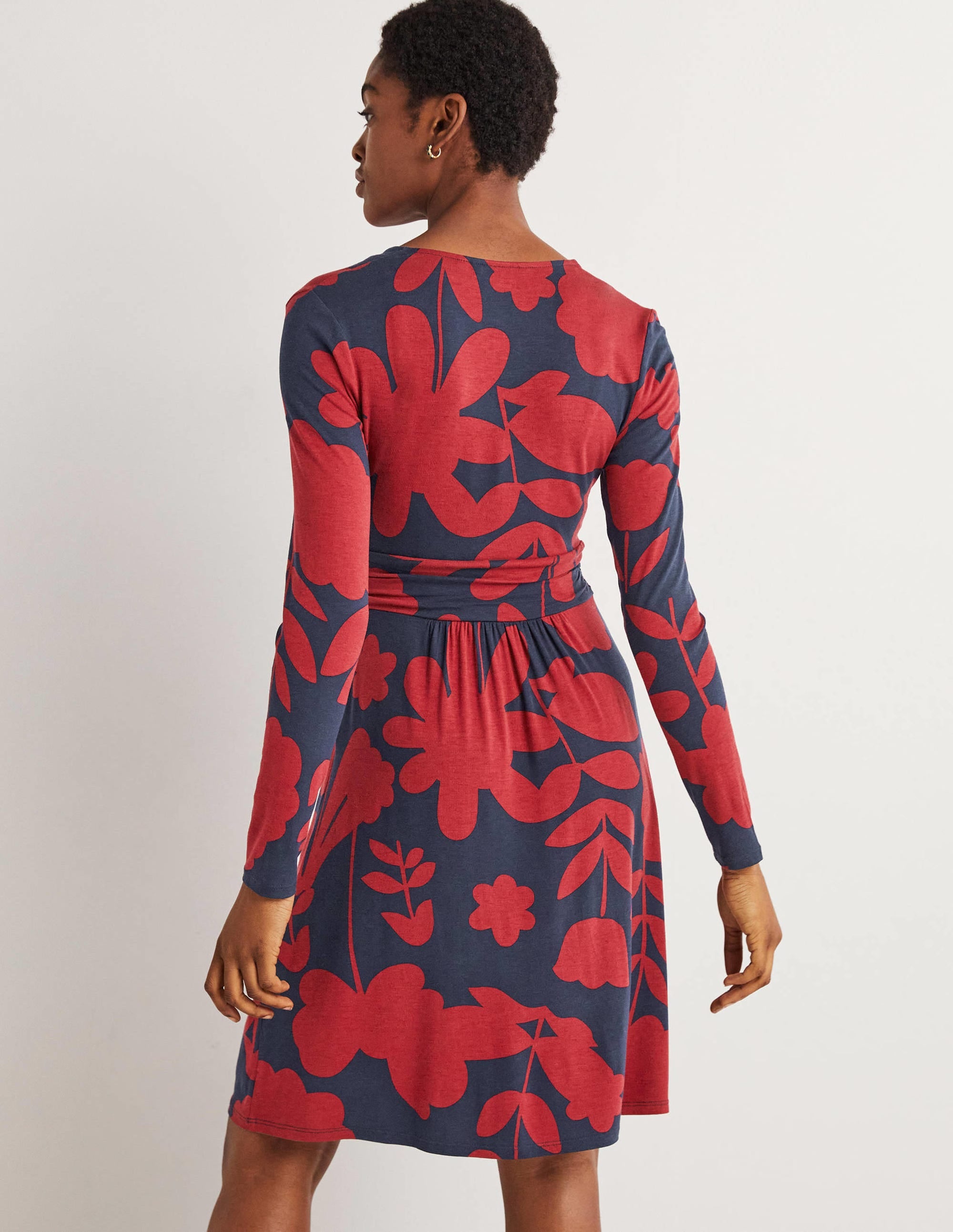 Layla Jerseykleid-Winterbeere, Blüten - Image 3