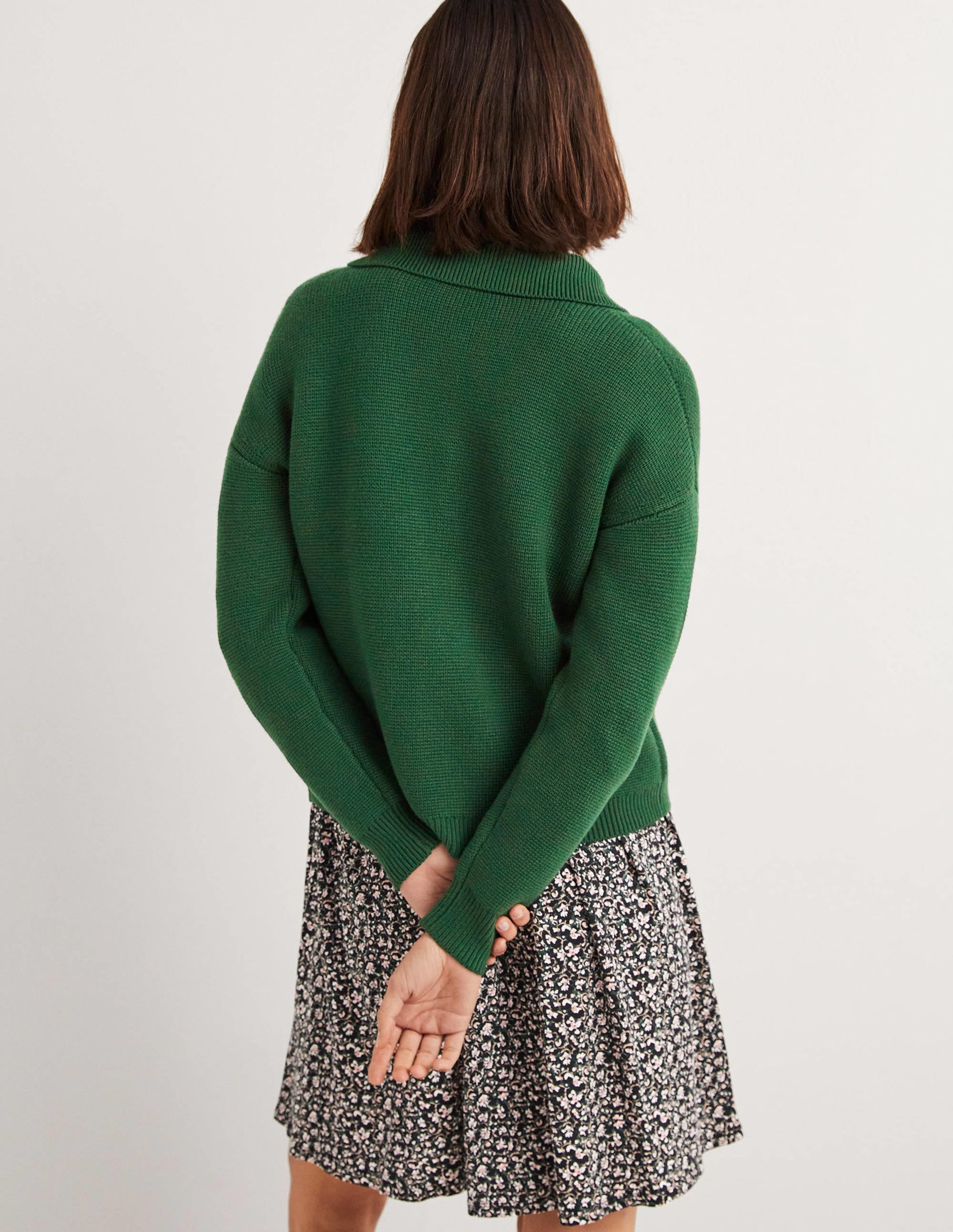 Gilet Charlotte-Vert chasseur - Image 3