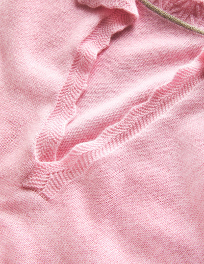 Kaschmirpullover mit Kragendetail-Cameo-Rosa-7