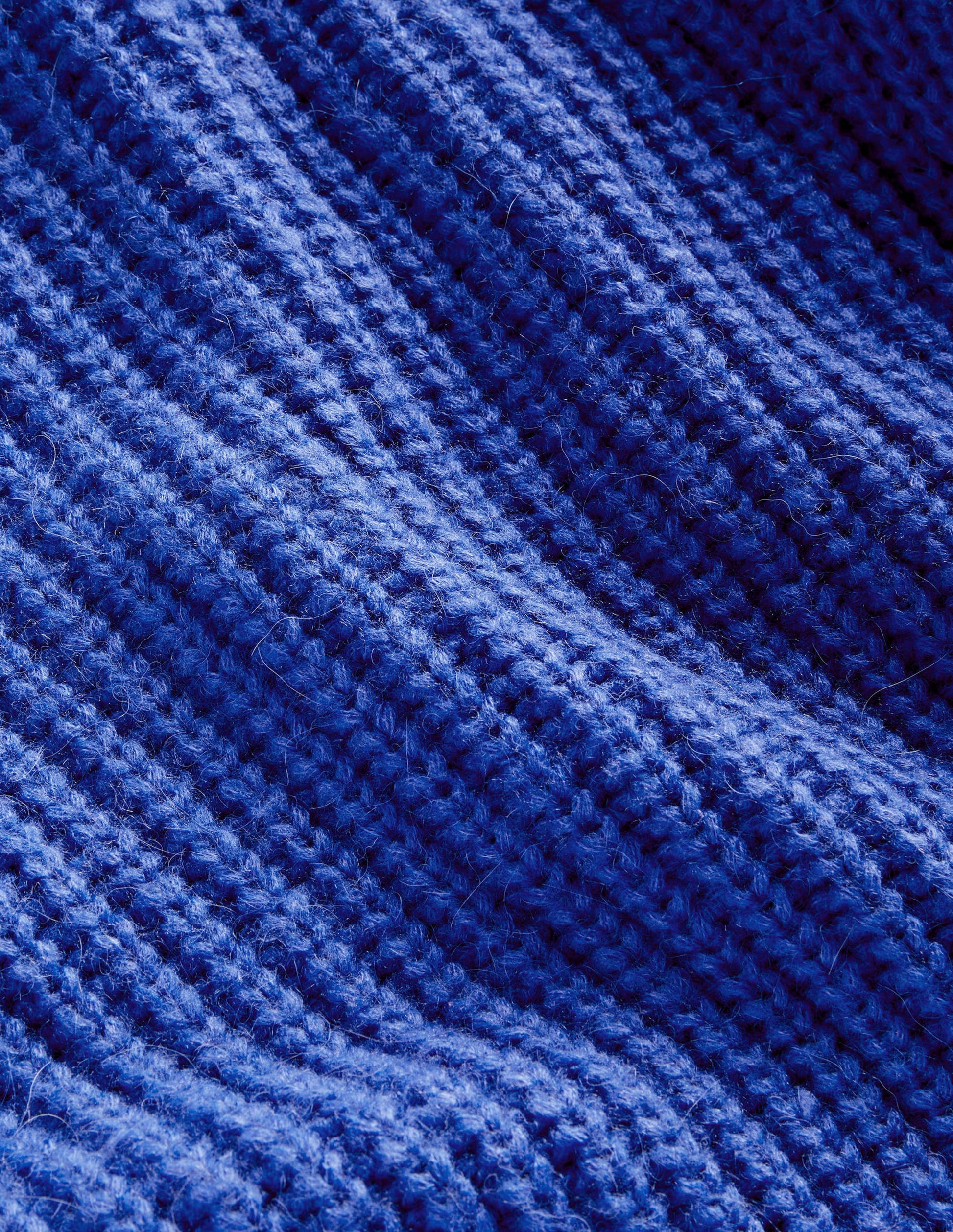 Pullover aus Grobrippstrick-Kobaltblau-6