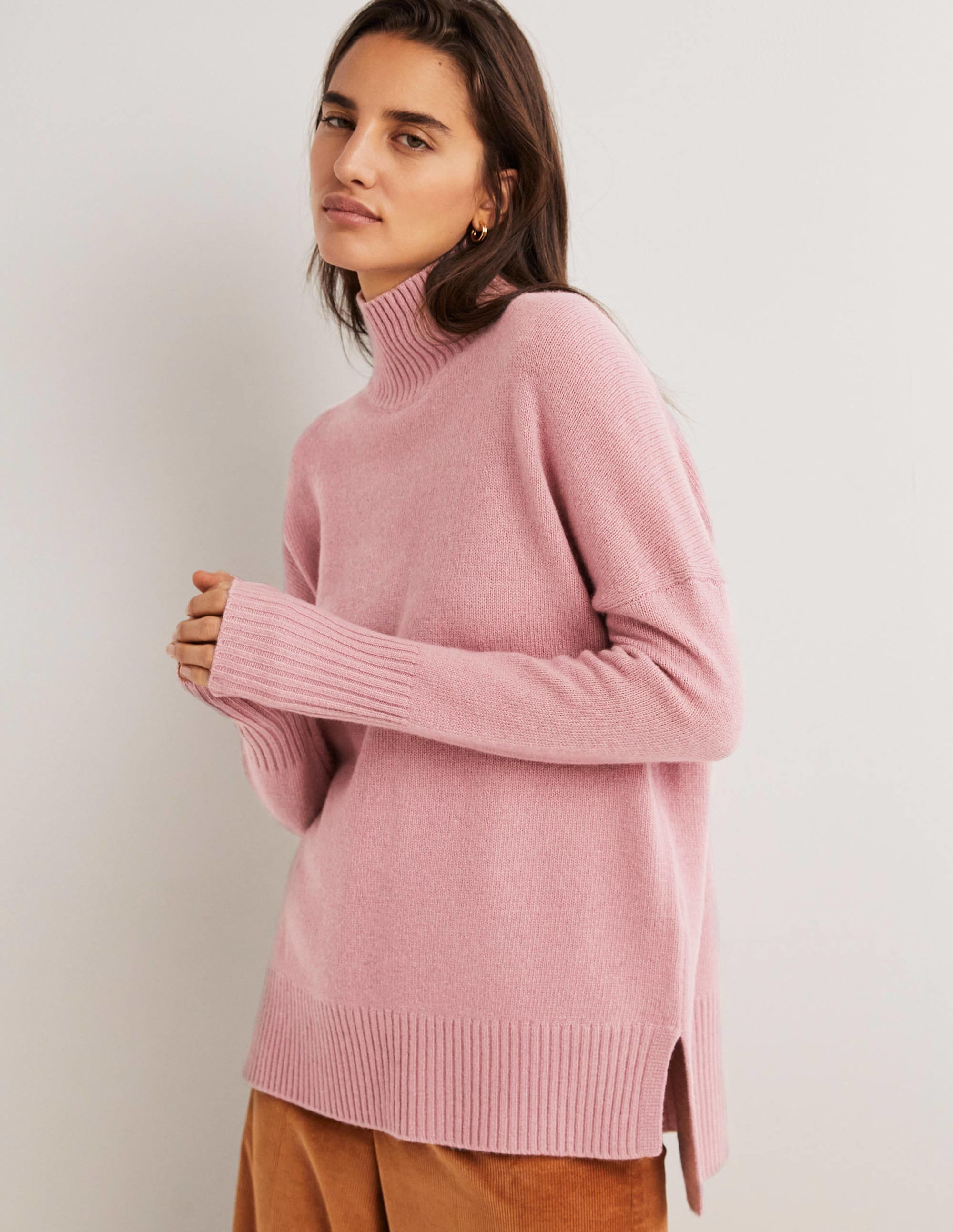 Jessica Oversize-Pullover-Kühles Violett - Image 1